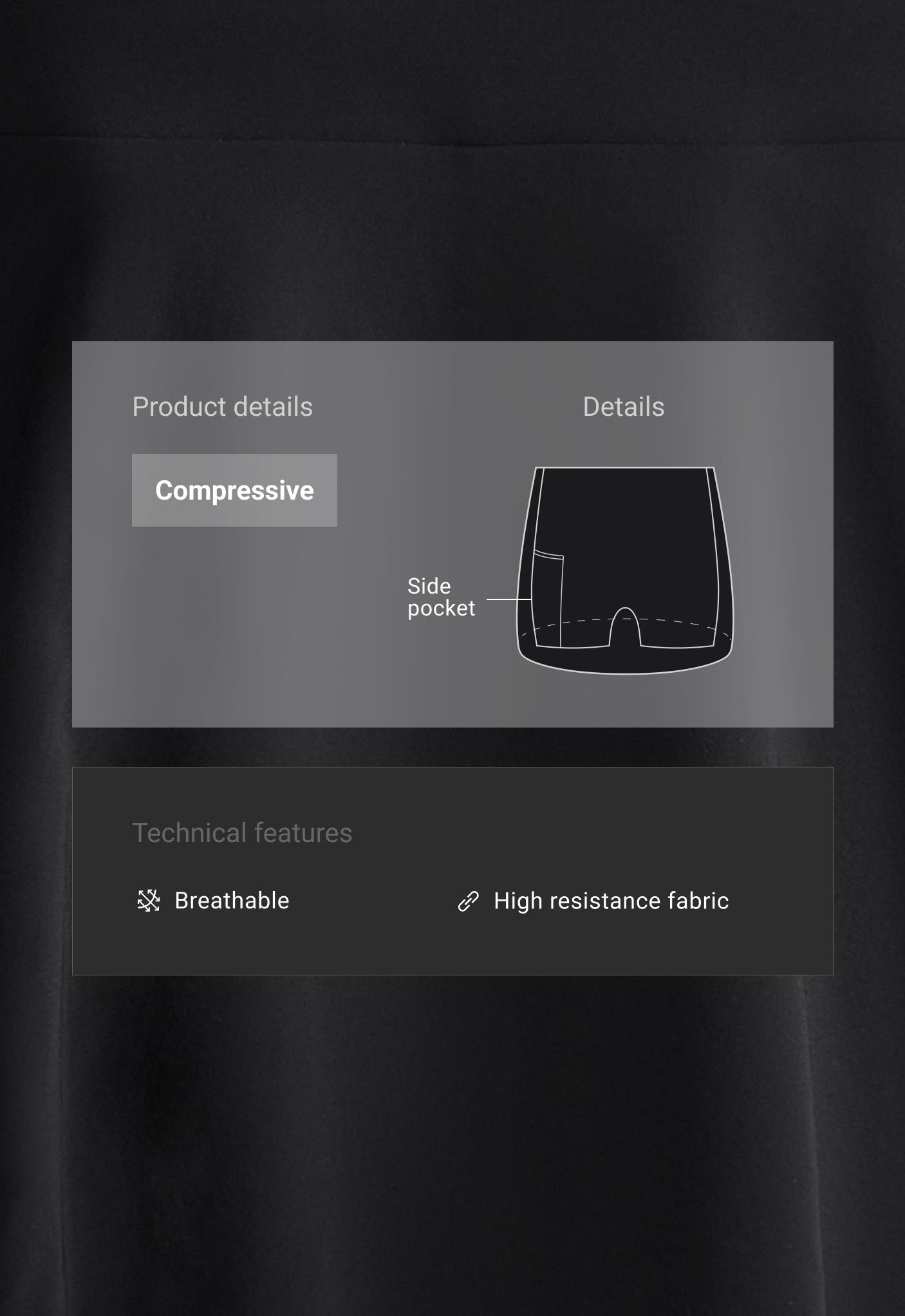 Compressive high rise etek