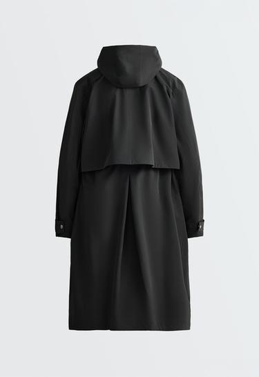 Extra lightweight long 10k waterproof jacket — BLACK 8
