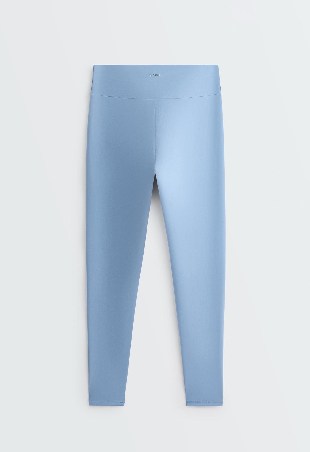 Ankle-length High rise Comfortlux leggings — BLUE