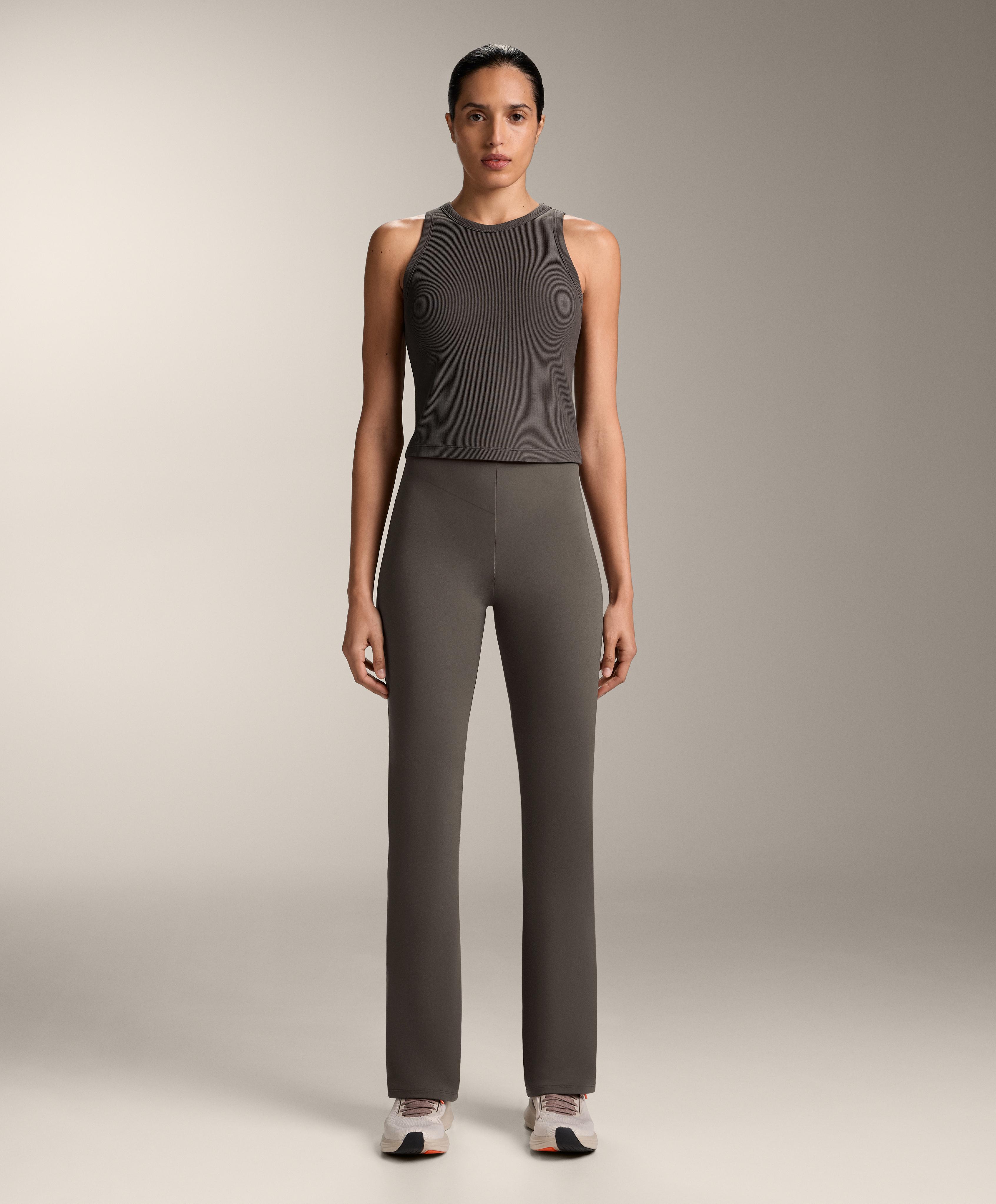 Long rib modal blend tank top