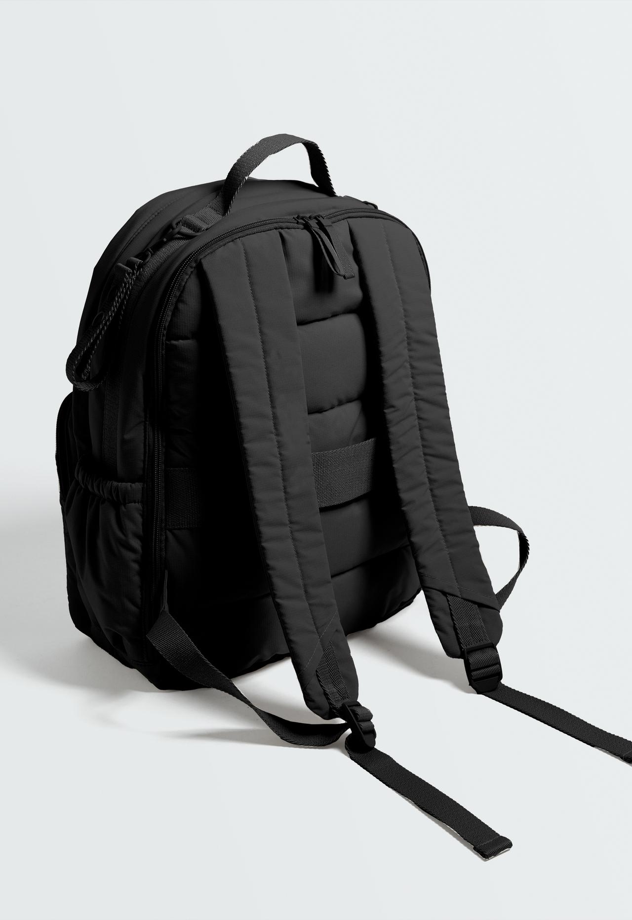 Maxi maternity backpack — BLACK