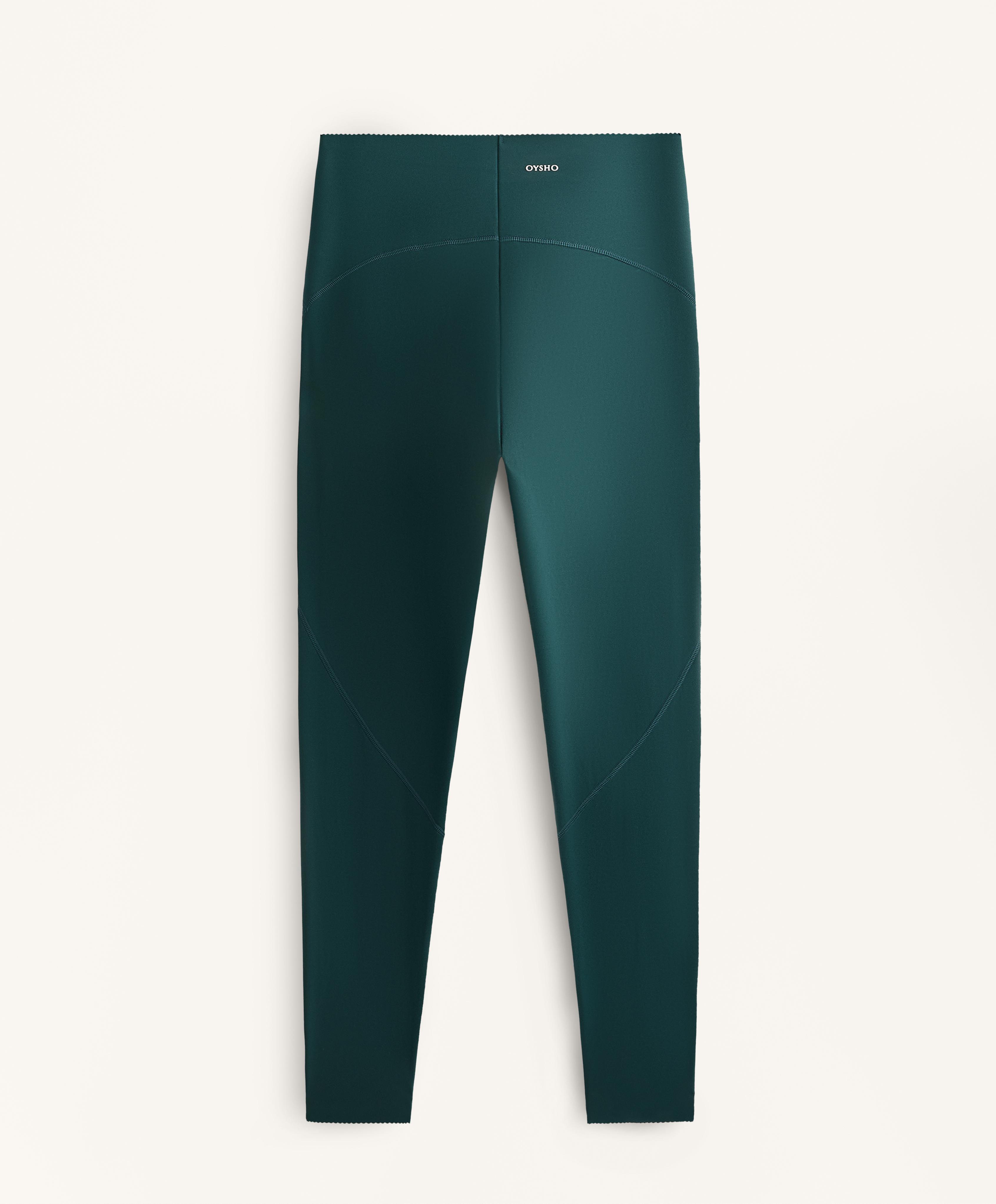 Compressive high rise ankle-length basic leggings Compressive high rise ankle-length basic leggings