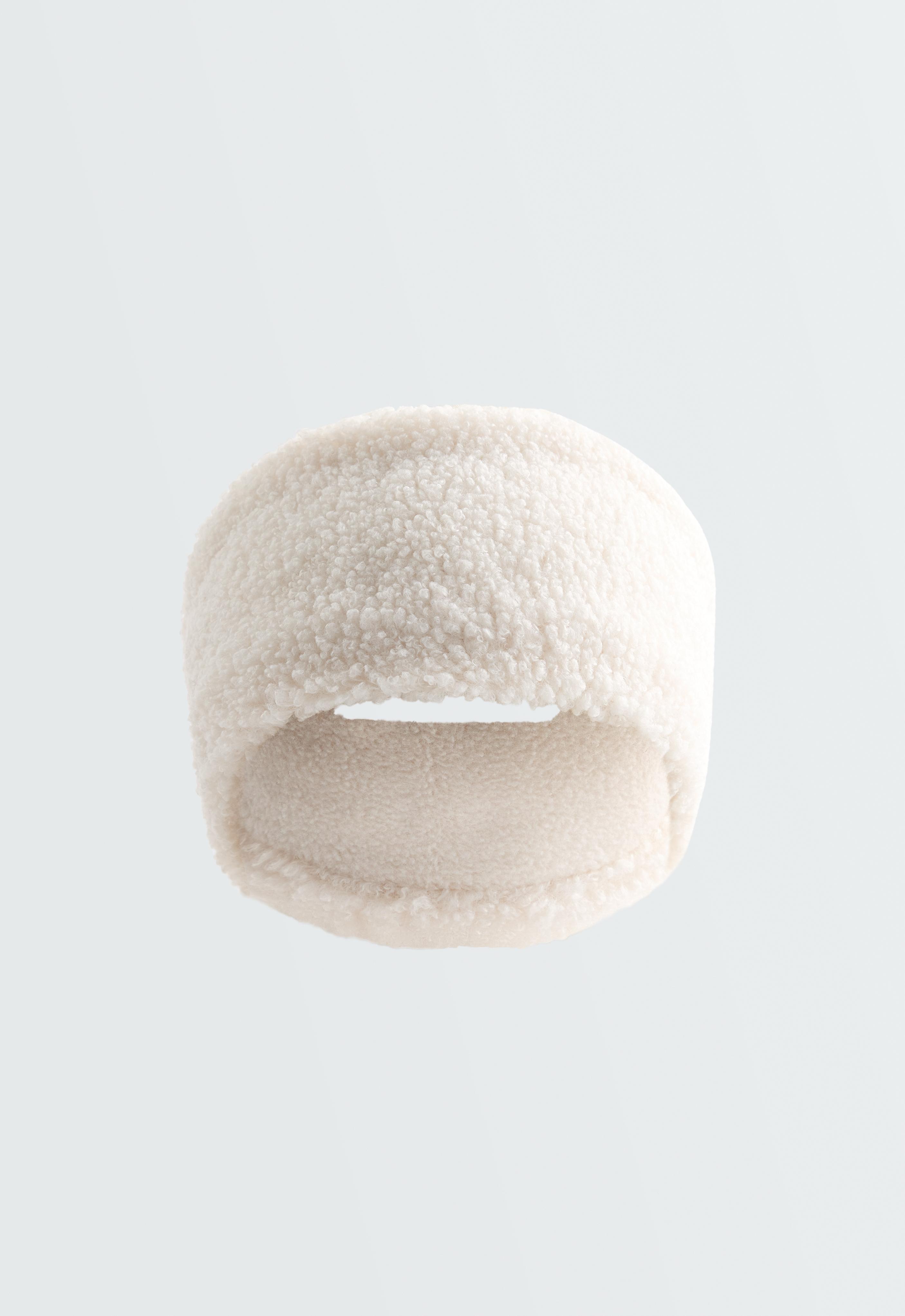 Faux-shearling headband Faux-shearling headband