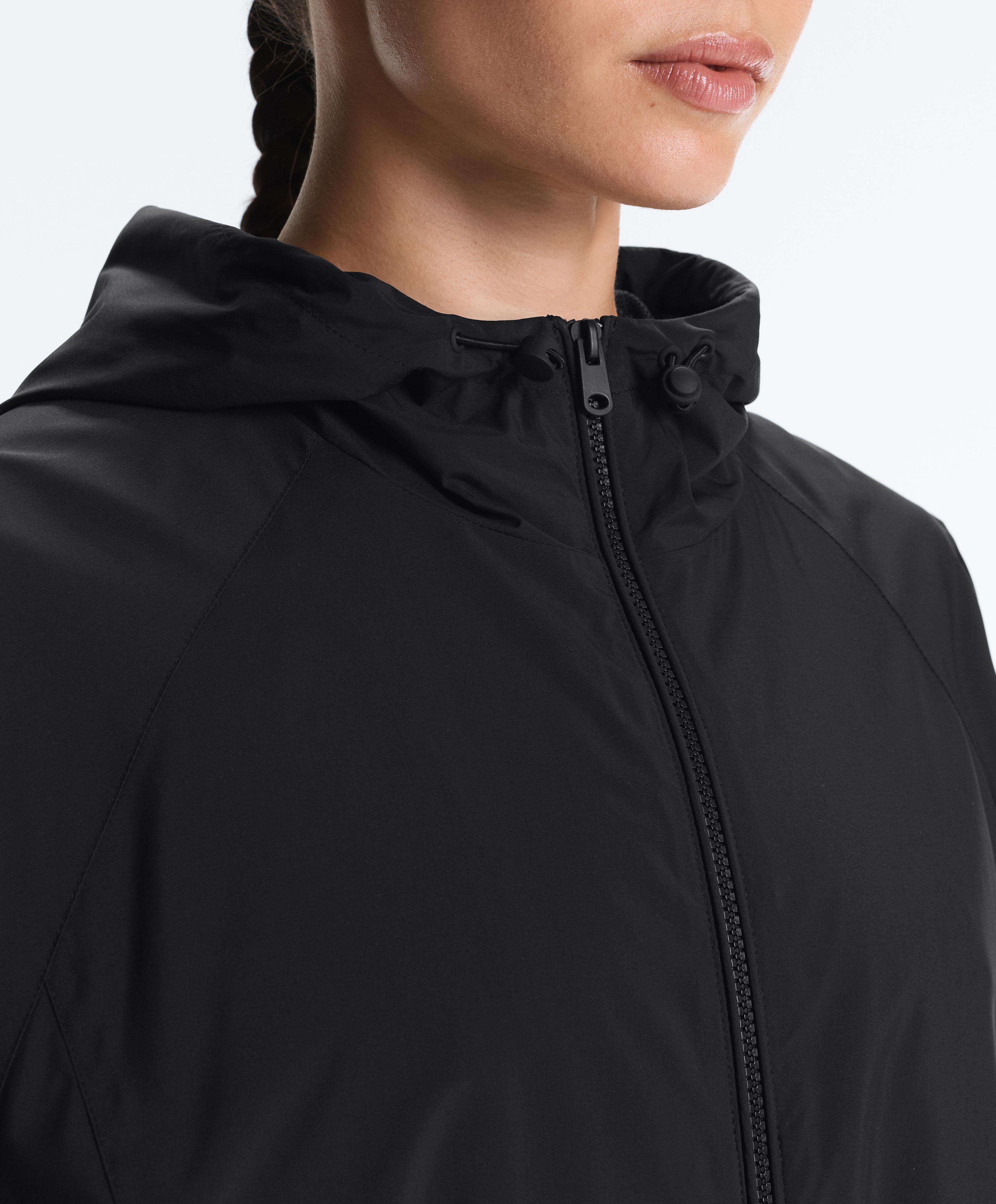 Water-repellent jacket — BLACK