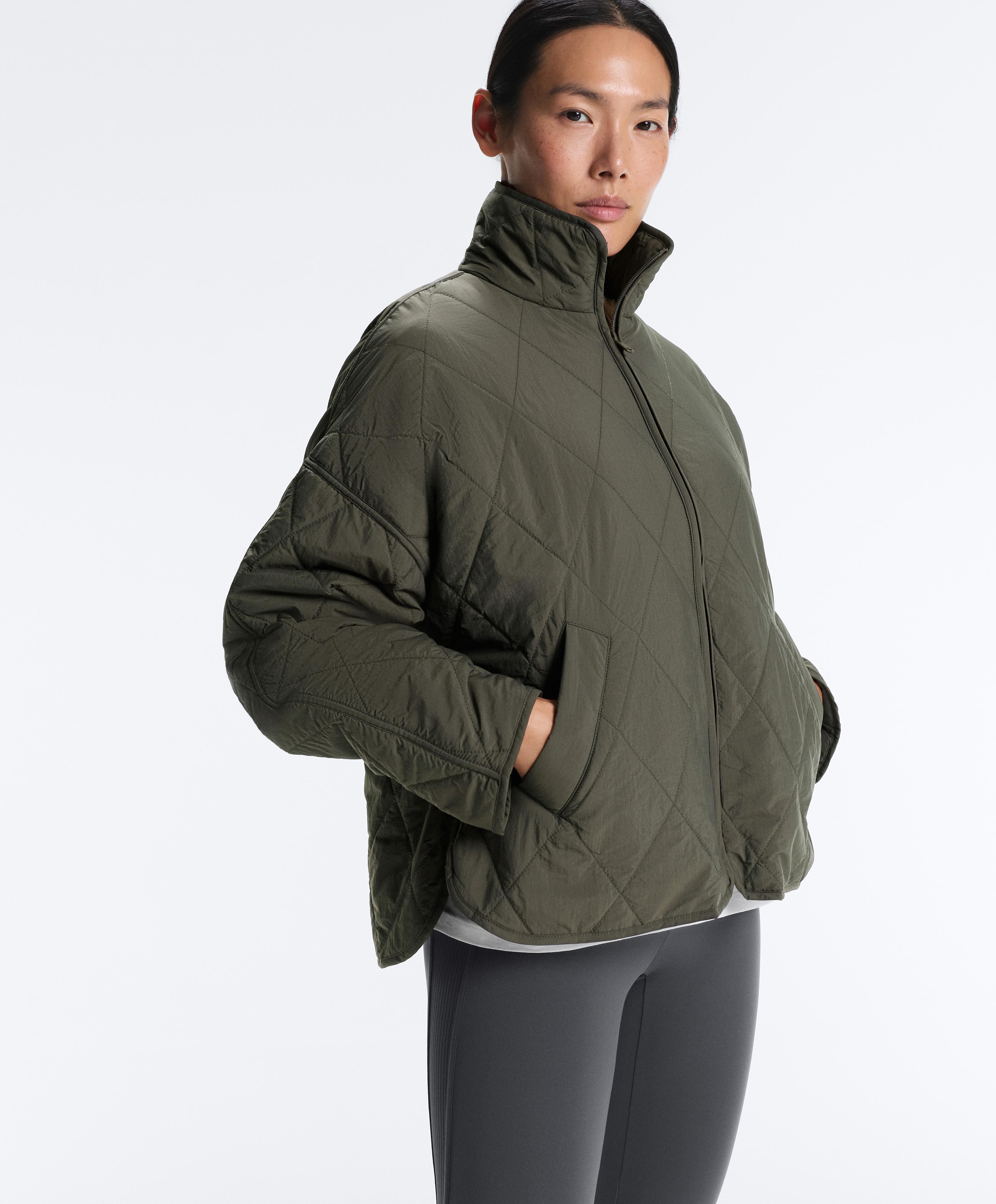 Water-repellent FELLEX® AEROGEL padded jacket — GREEN