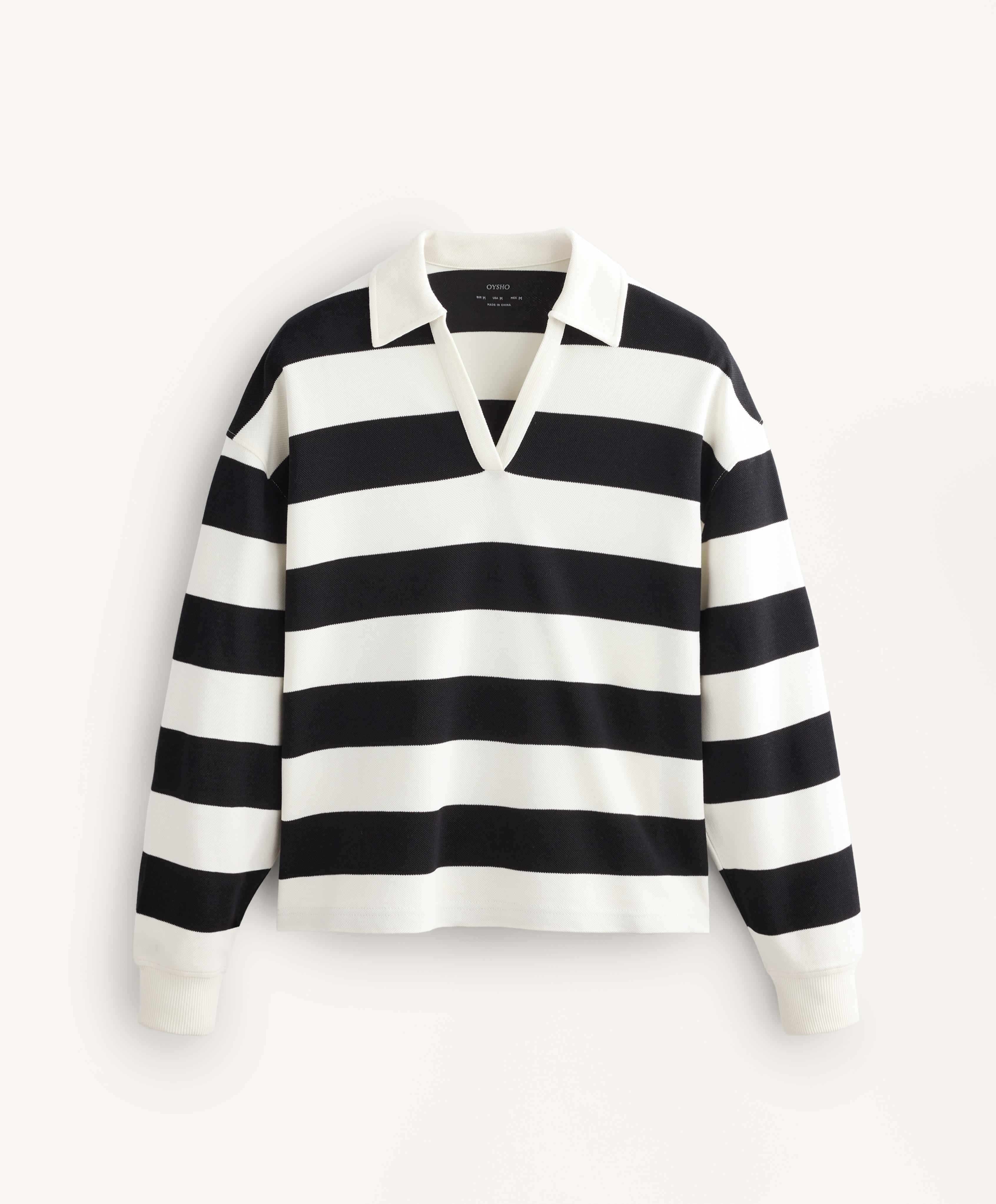 بولو مخطط بيكيه بالقطن