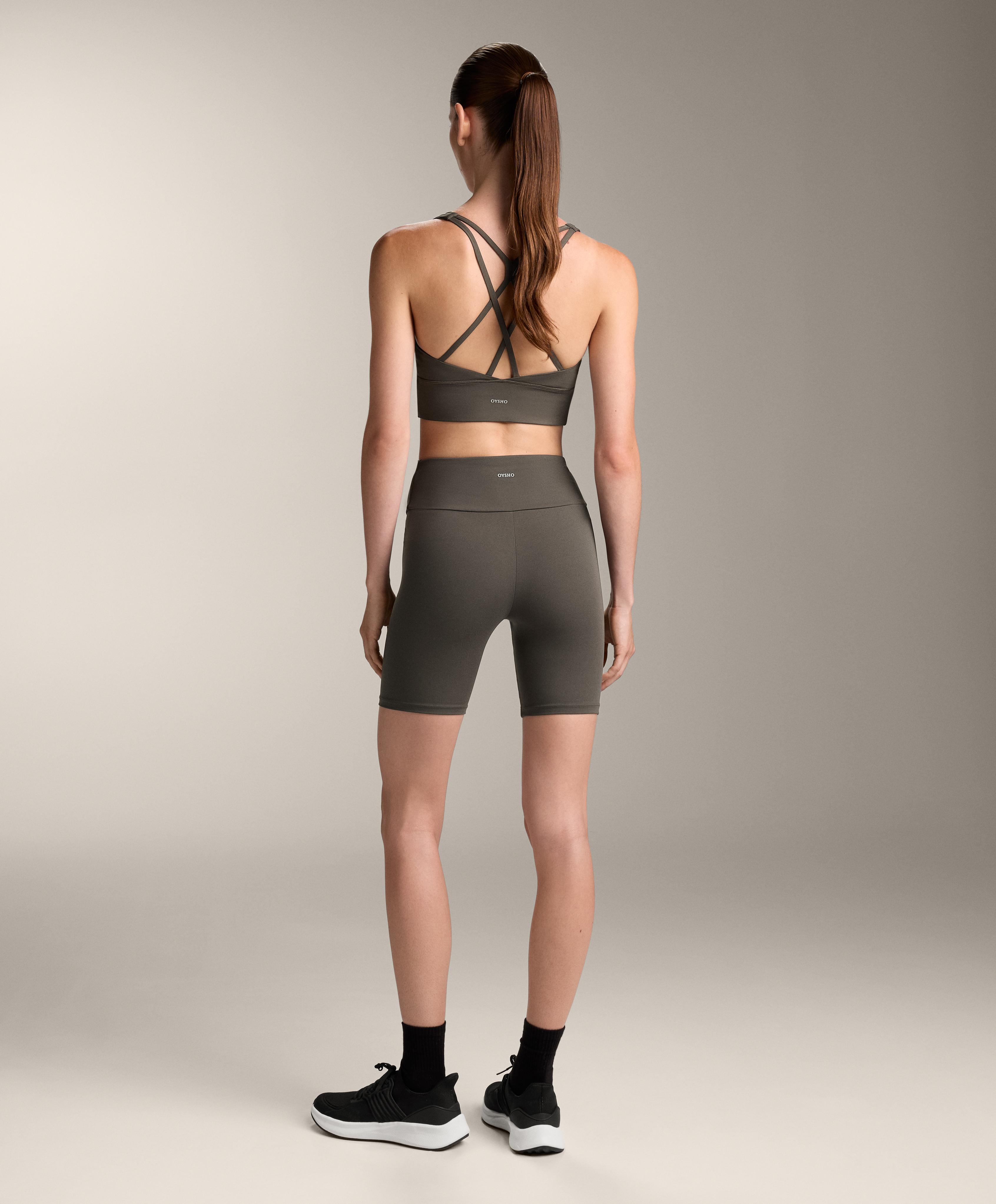 Anthracite comfortlux biker 20cm total look with bra - Sale