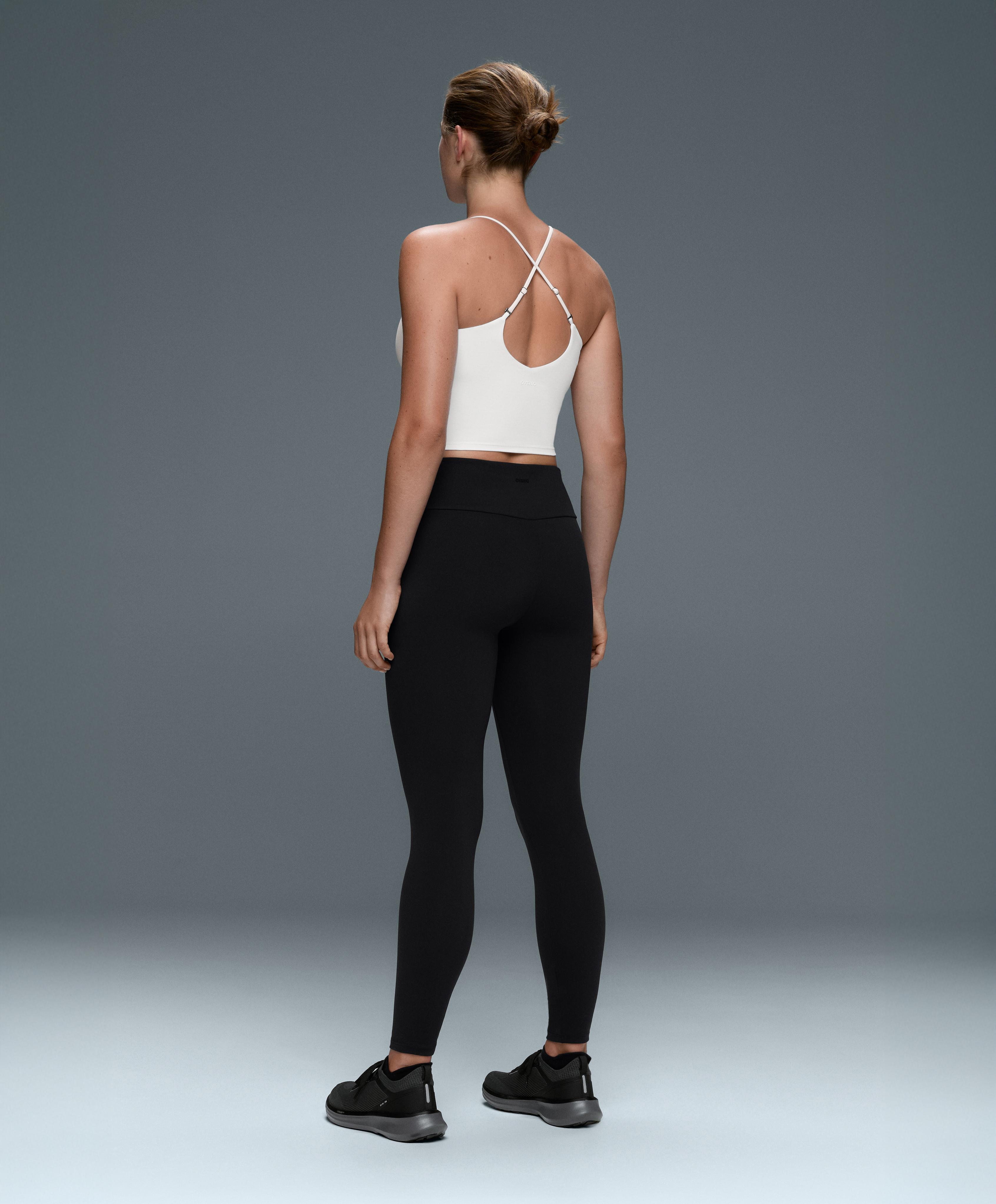 Comfortlux tank top with adjustable straps — WHITE