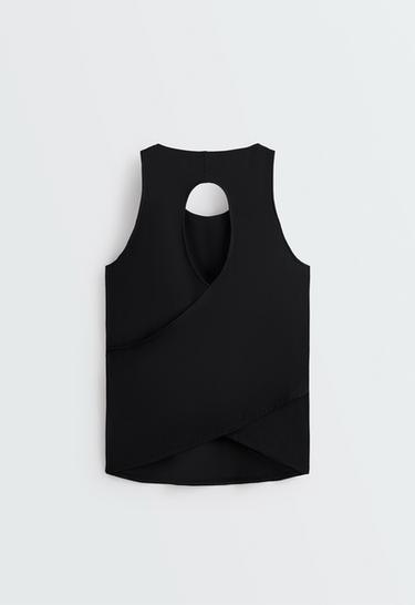 Comfortlux cross-back T-shirt — BLACK 8