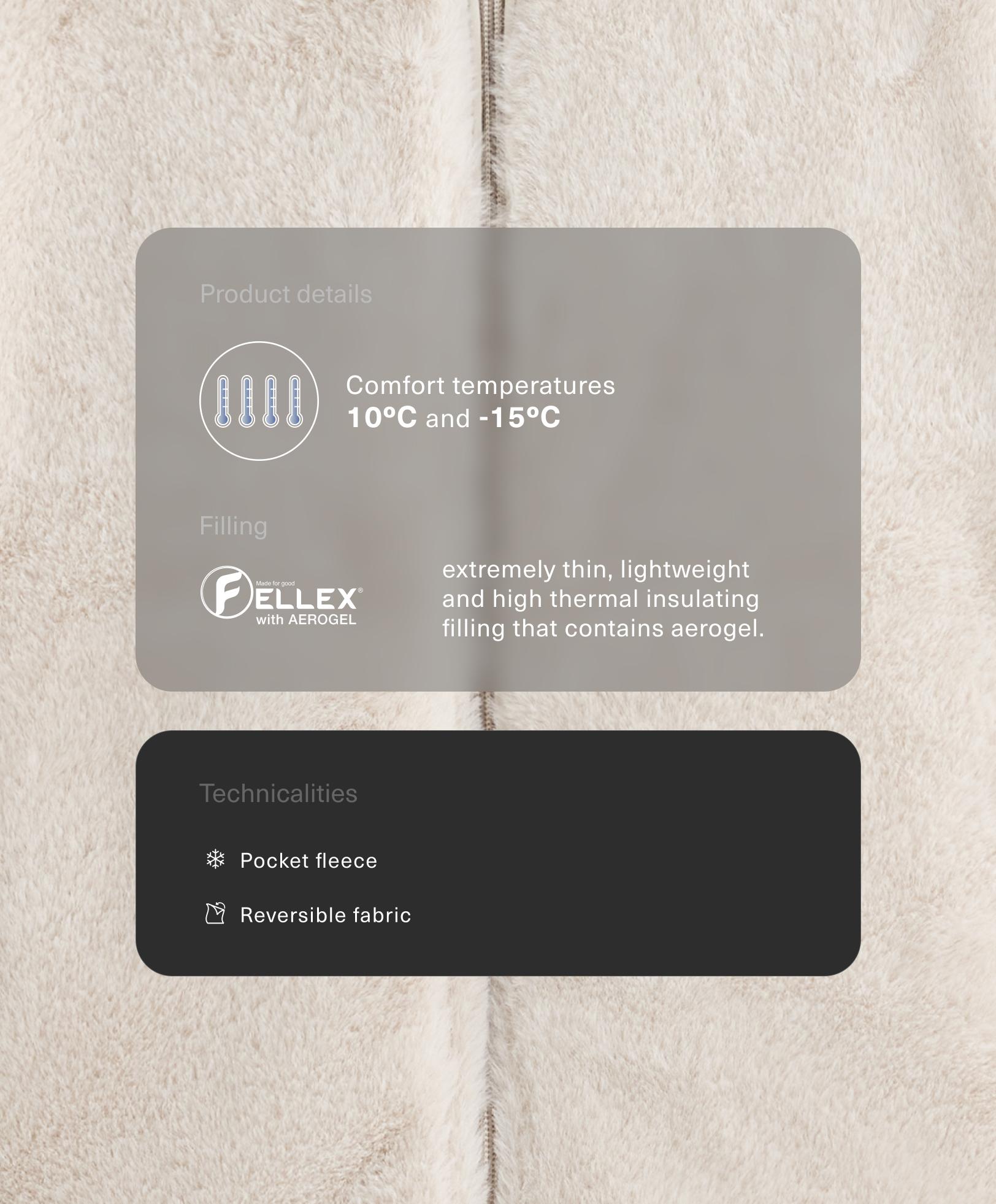 Reversible faux fur FELLEX® AEROGEL padded jacket - Sale Reversible faux fur FELLEX® AEROGEL padded jacket - Sale