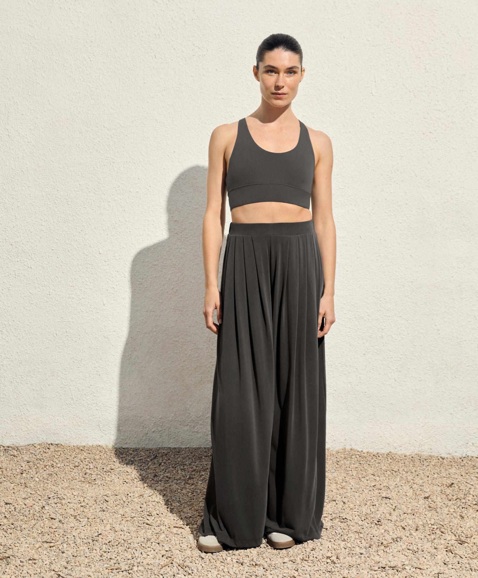 Extra wide modal blend trousers