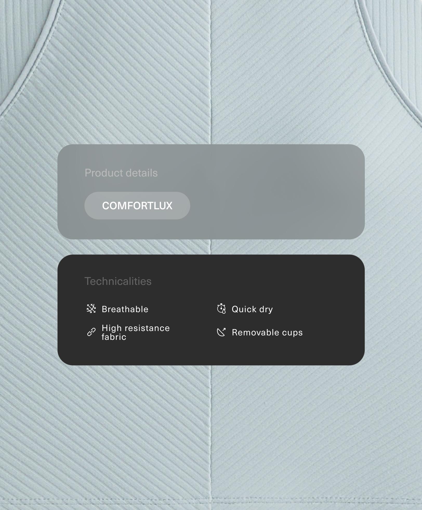 Comfortlux rib tank top - Sale