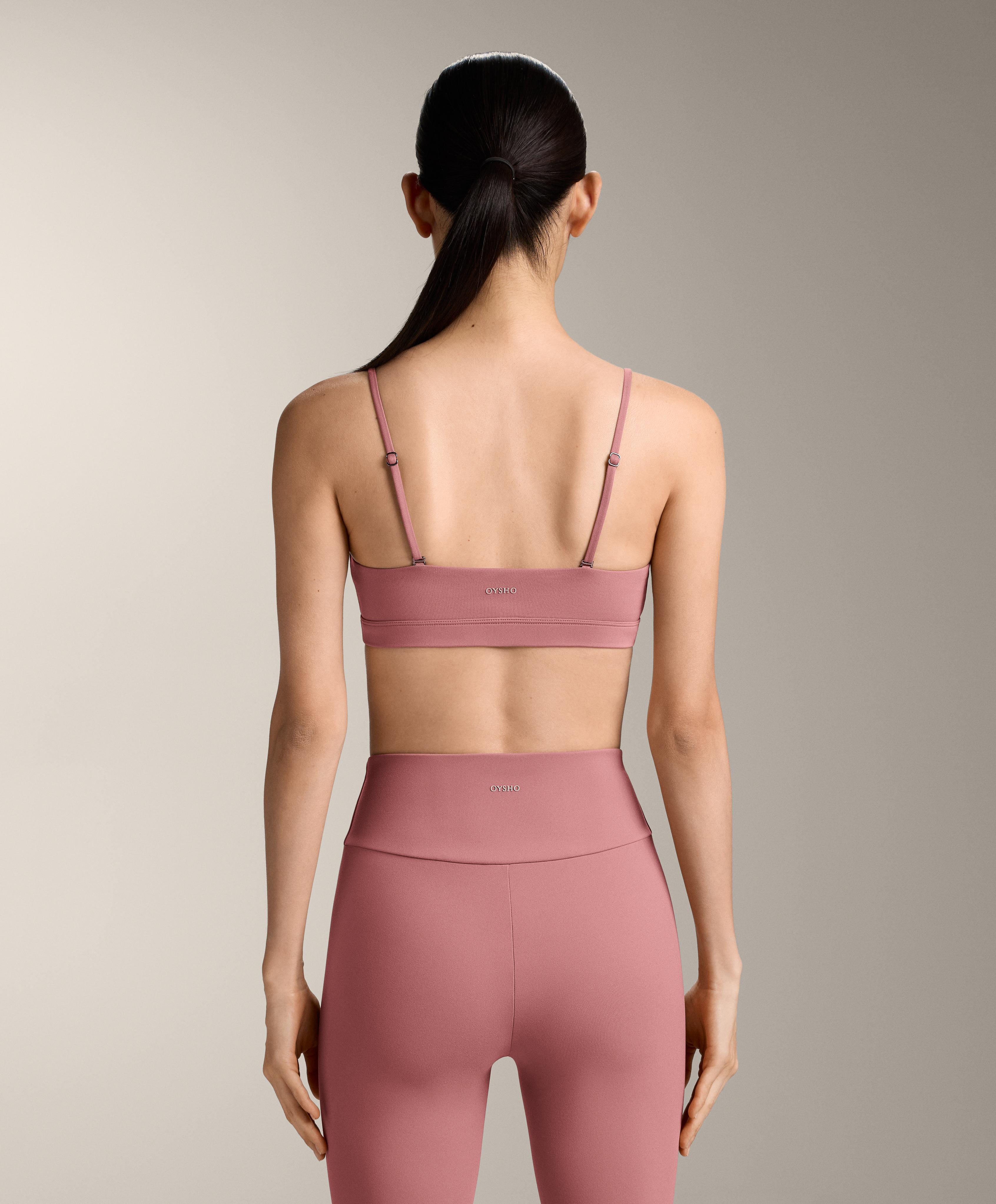 Sujetador deportivo Comfortlux tirantes cruzados sujeción ligera Sujetador deportivo Comfortlux tirantes cruzados sujeción ligera