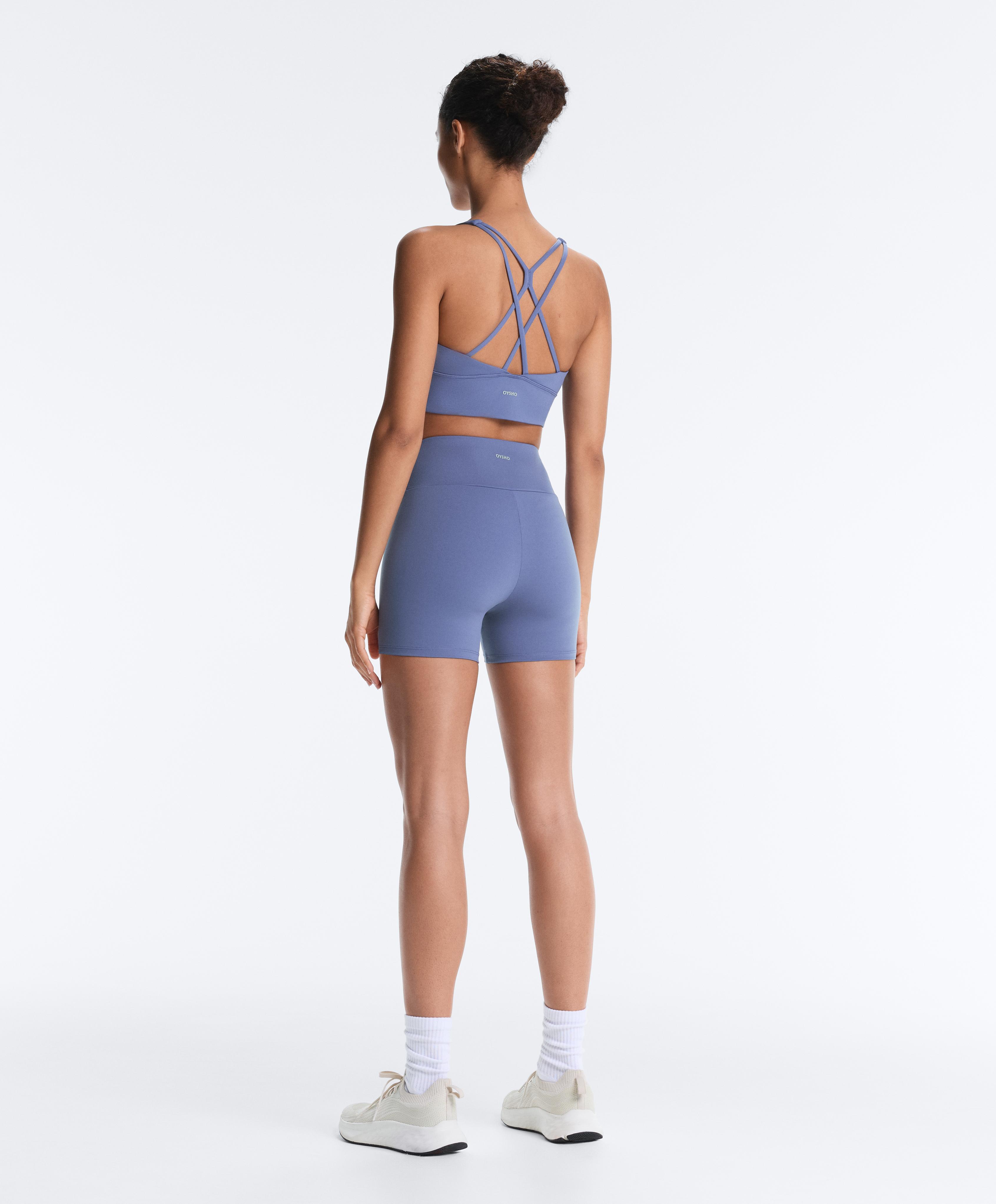 Blue Comfortlux 10 cm hot pant total look