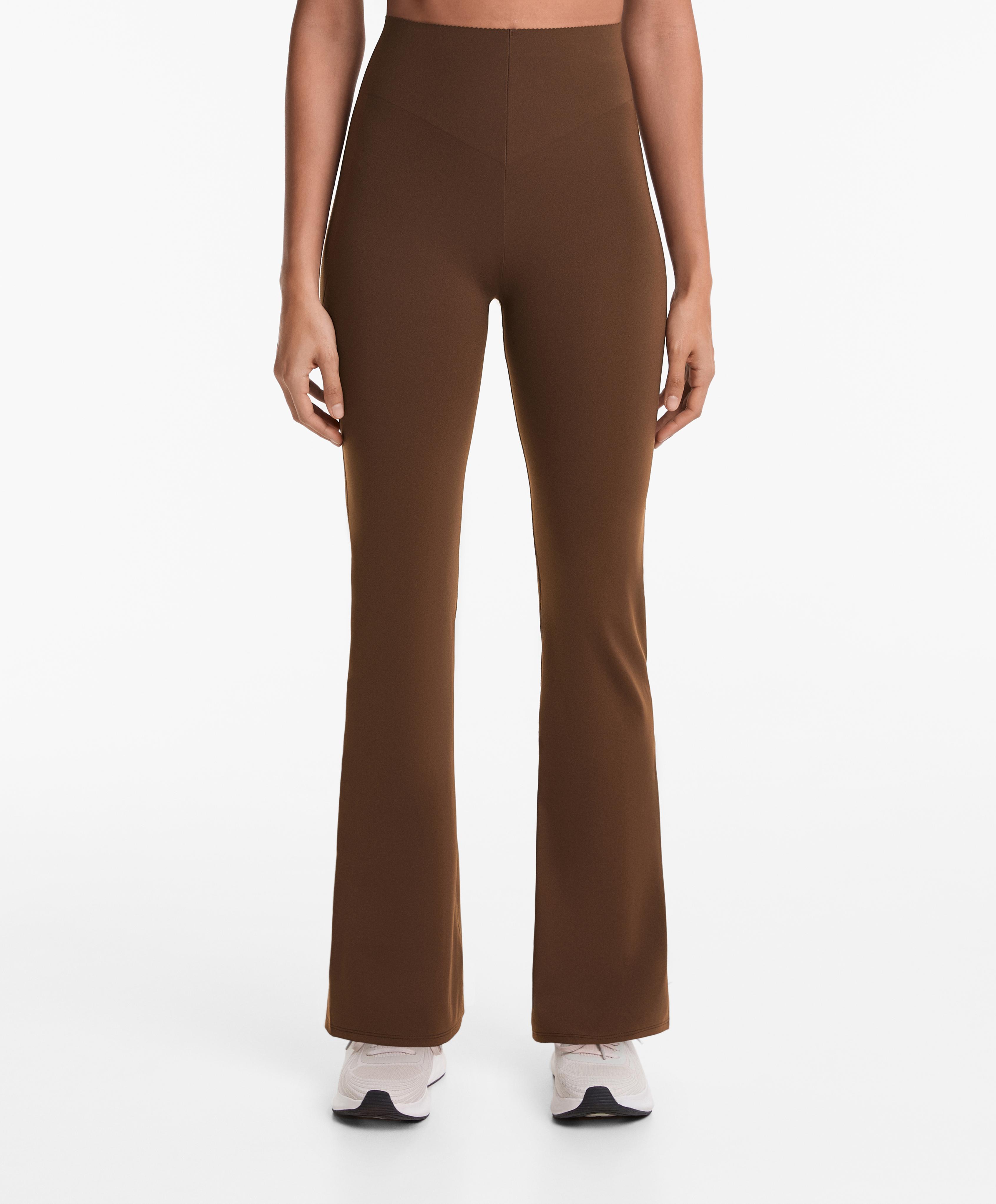 Pantalon flare high rise Compressive raise up Pantalon flare high rise Compressive raise up