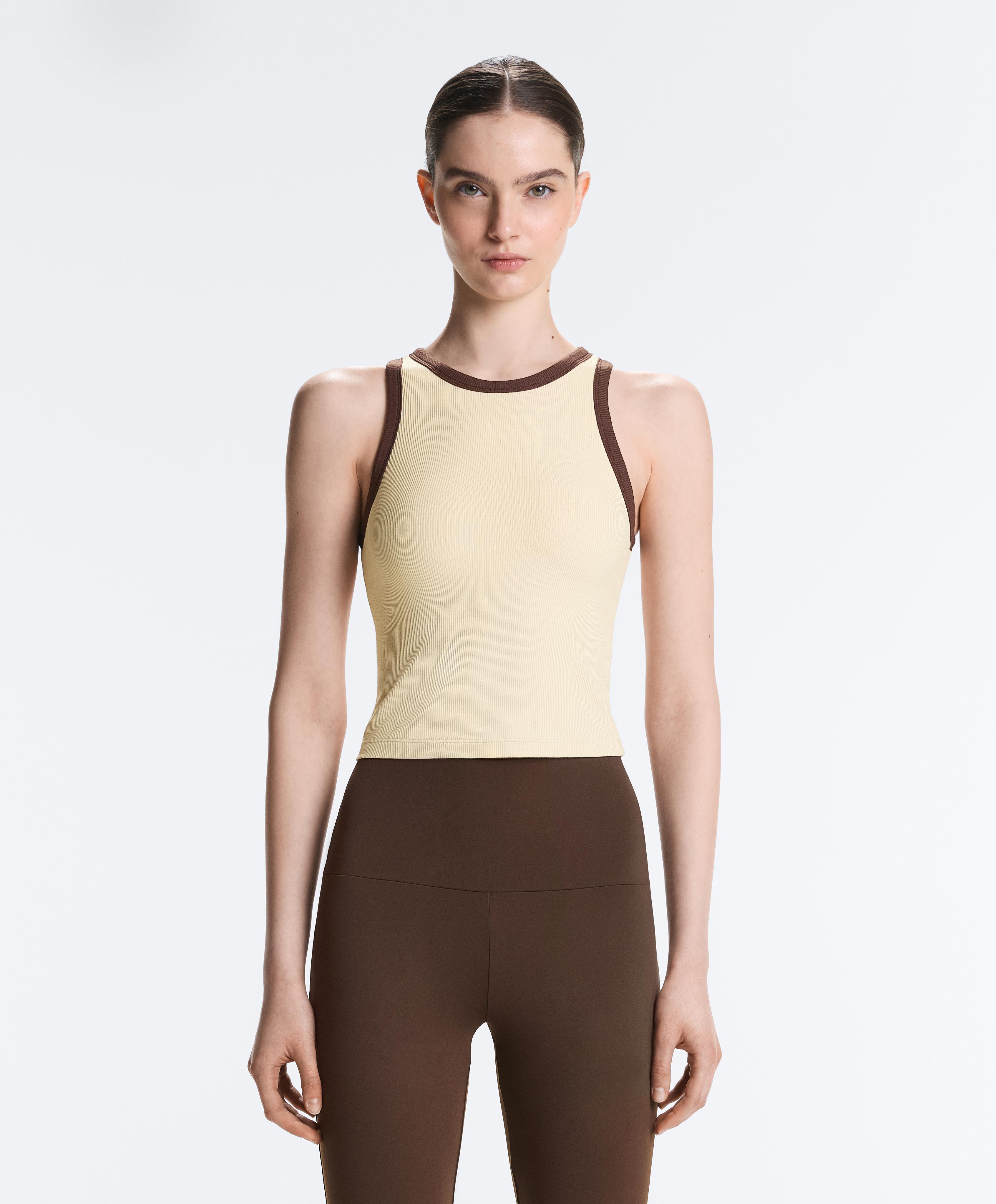 Pikk ribiline modal segust Tank top Pikk ribiline modal segust Tank top