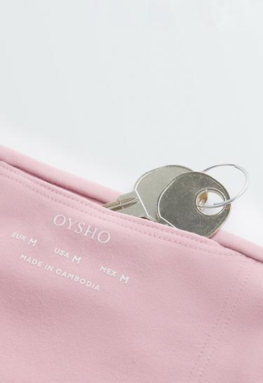 Leggings biker high rise comfortlux 20 cm — PALE PINK 9