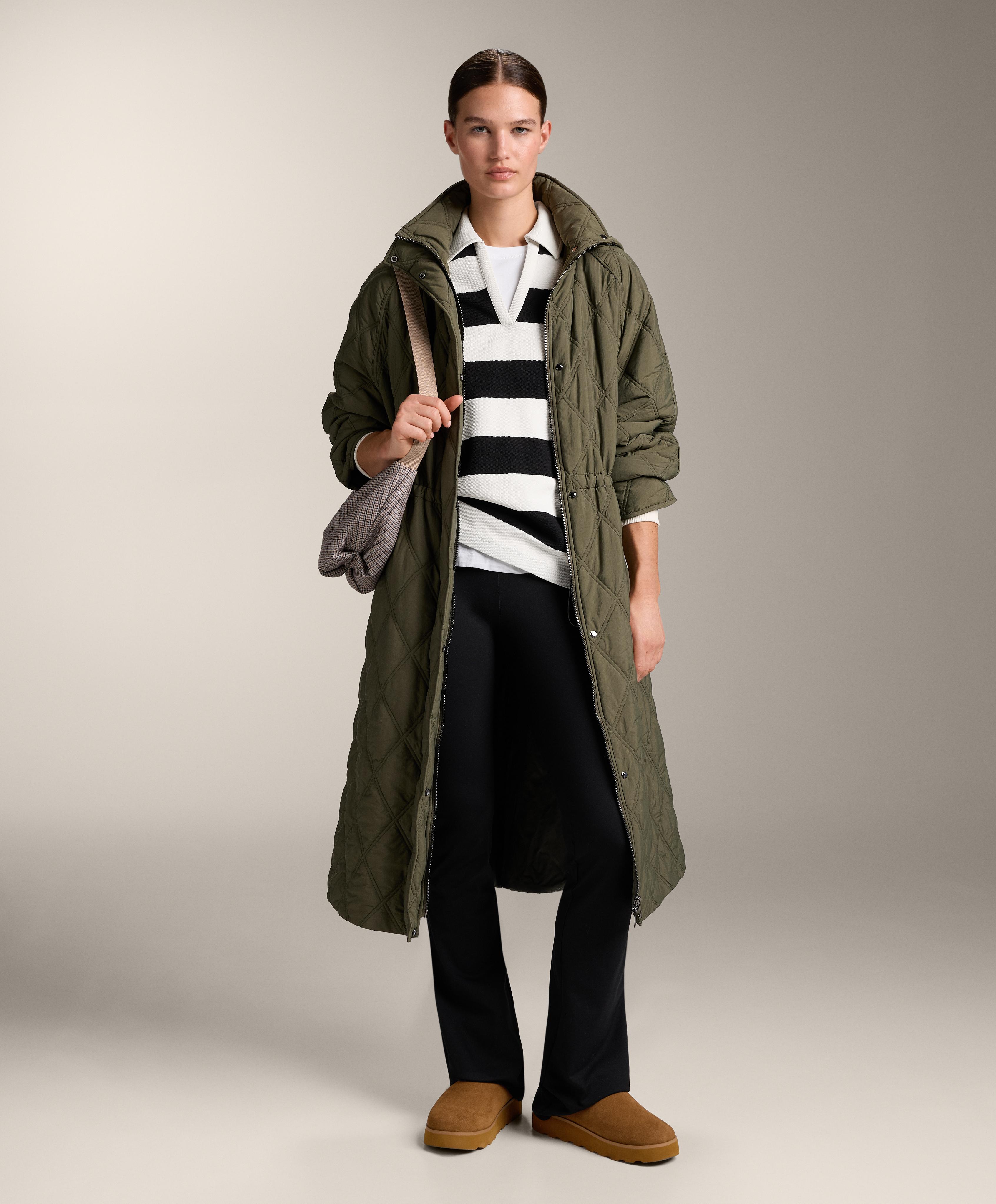 Prugasta piqué polo majica s pamukom