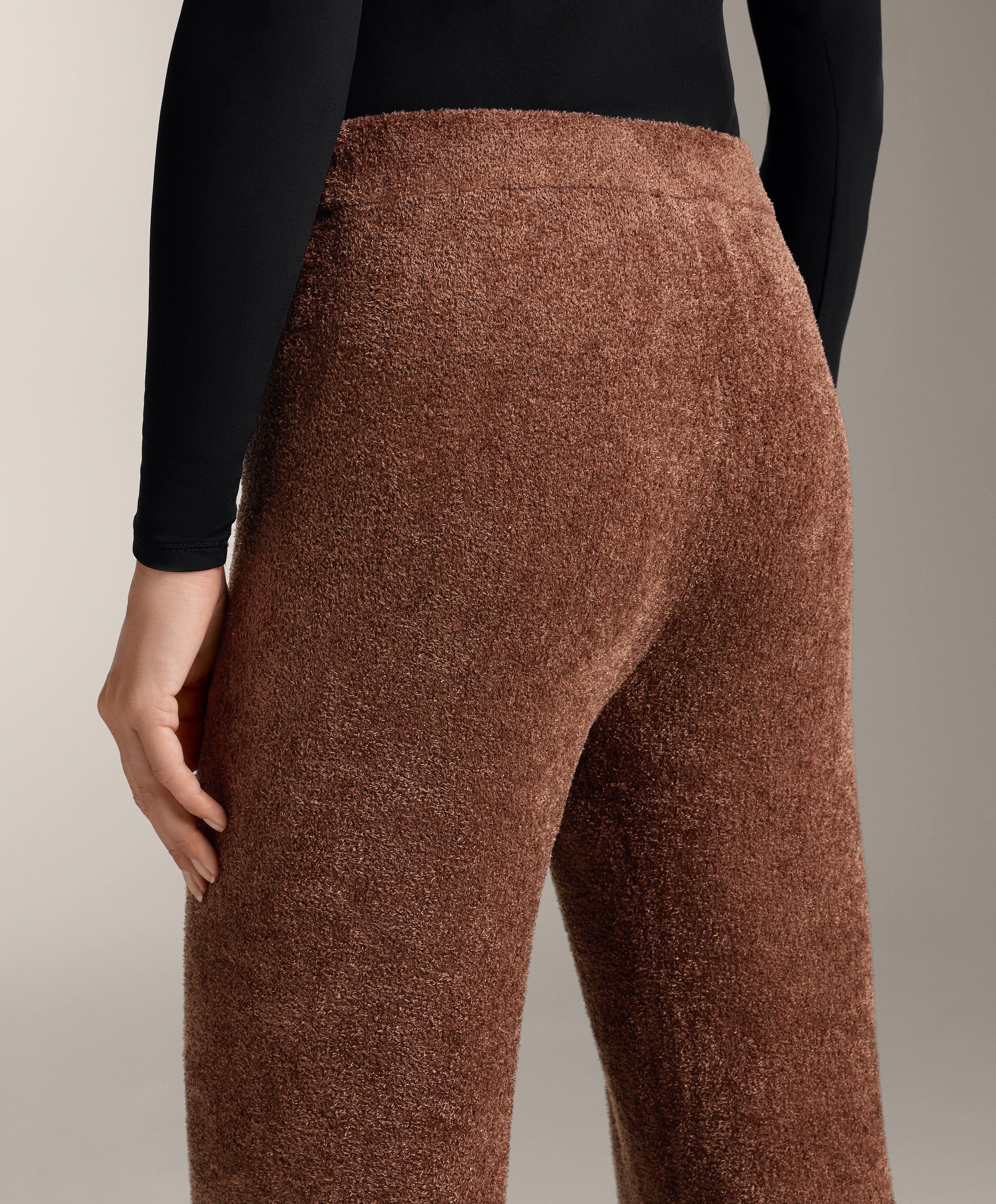 Pantalón flare chenilla gruesa - Rebajas