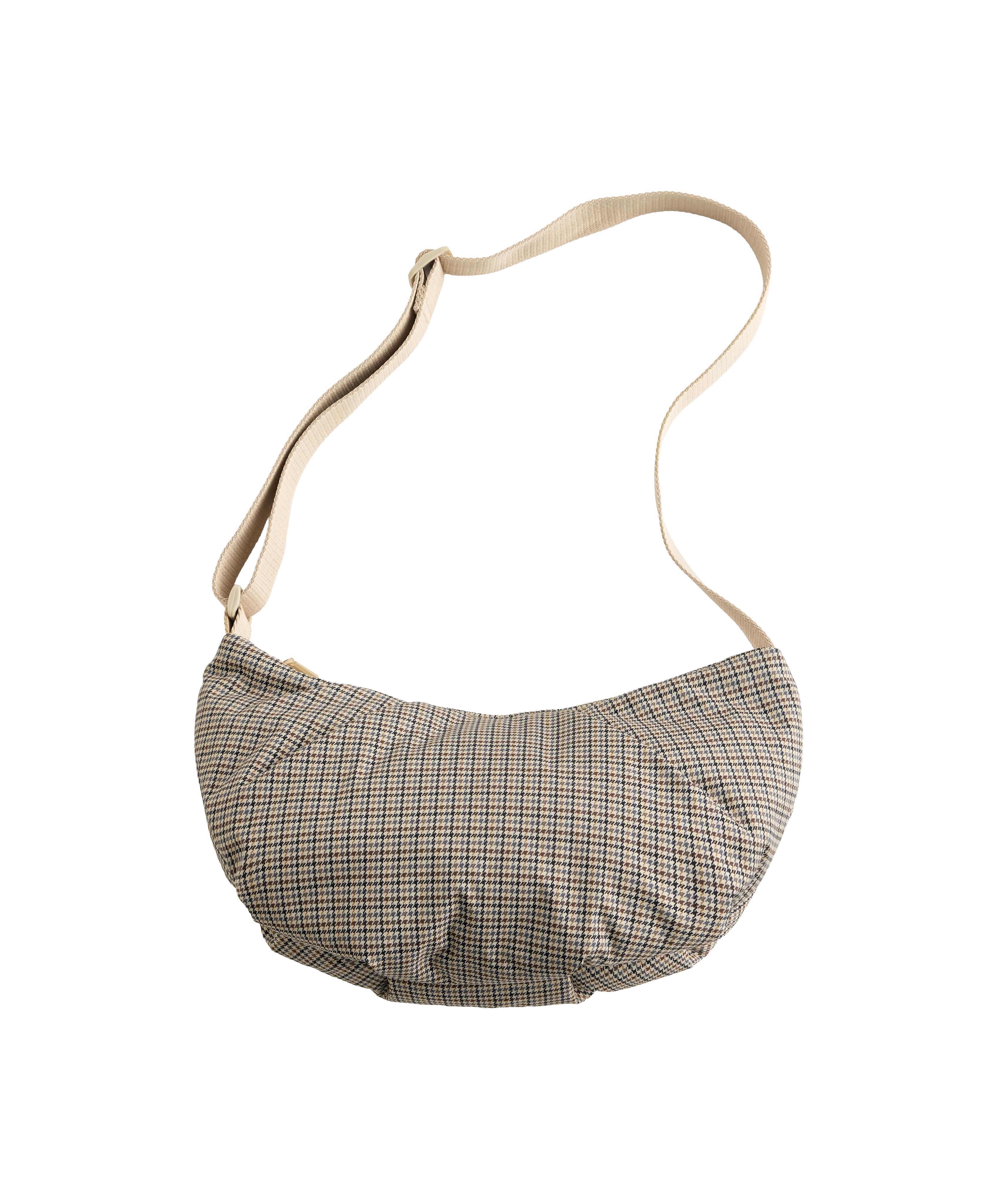Quilted crossbody bag — PALE ECRU