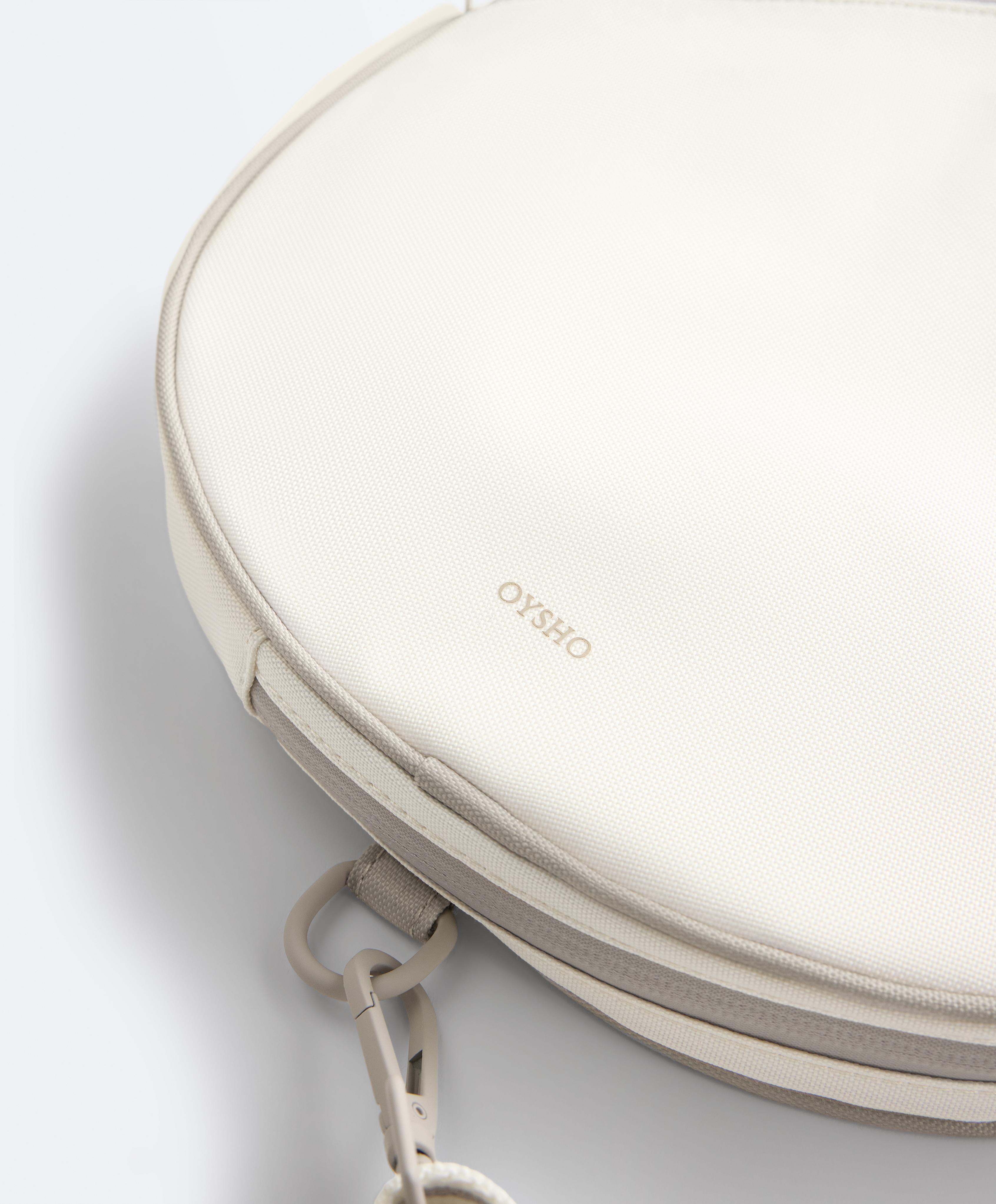Padel racket cover — PALE ECRU