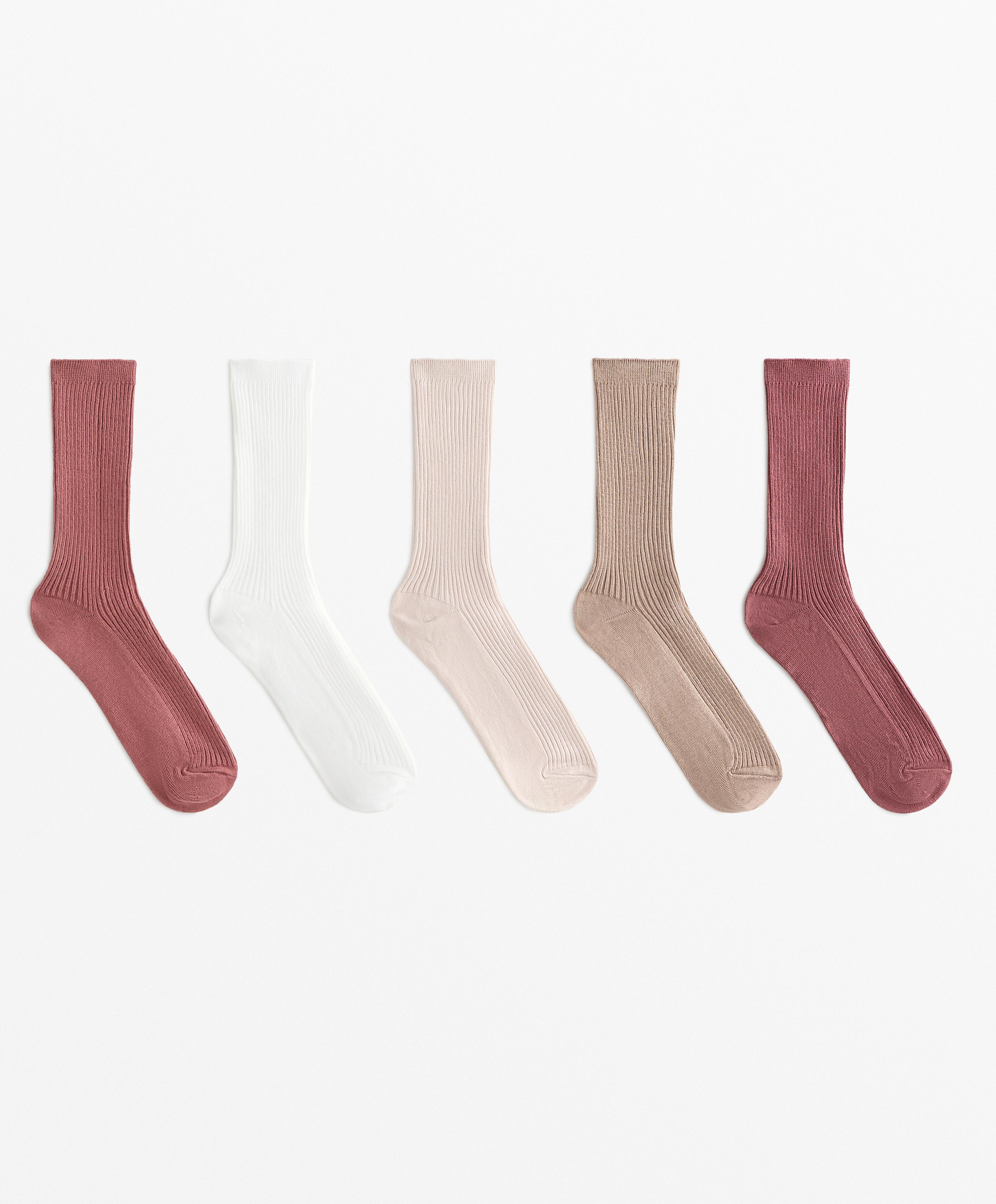 5 pairs of cotton blend classic socks