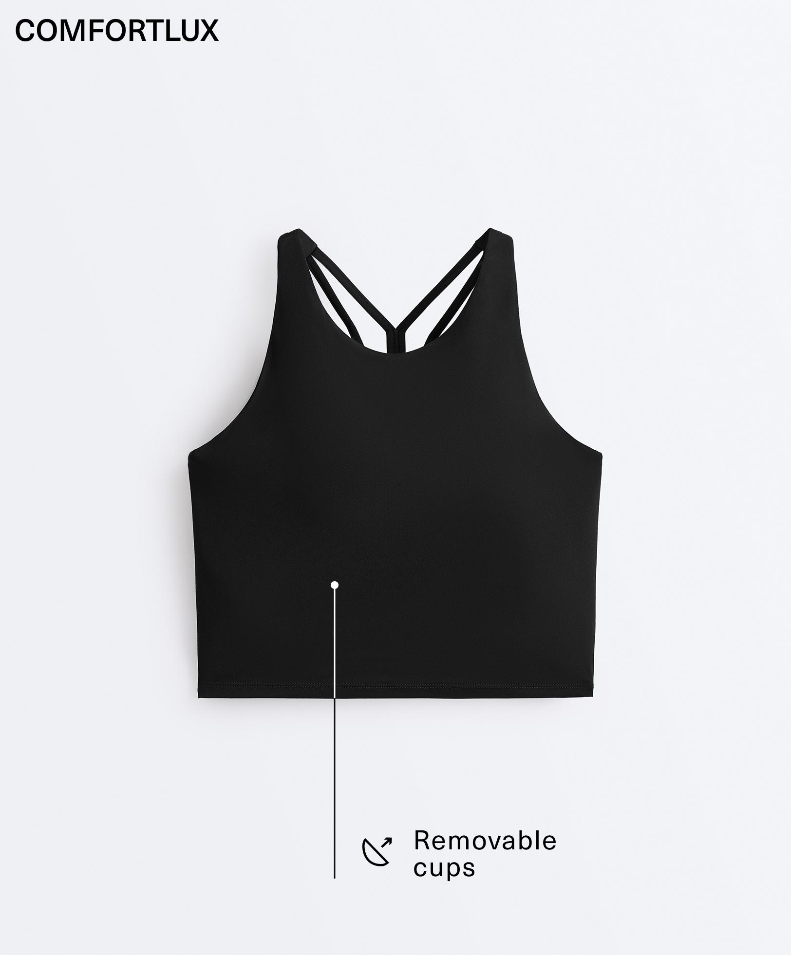 Comfortlux strap tank top with cups Comfortlux strap tank top with cups