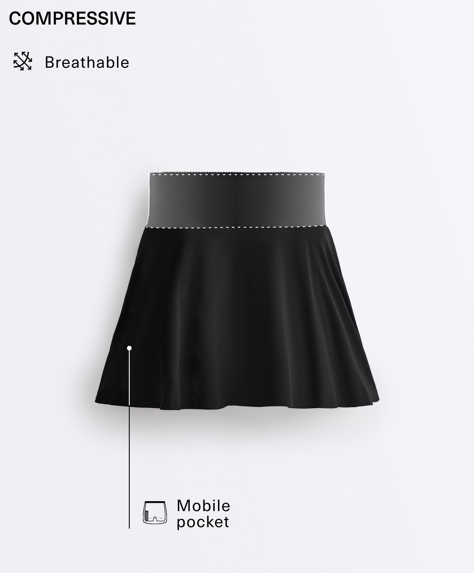 Compressive skirt