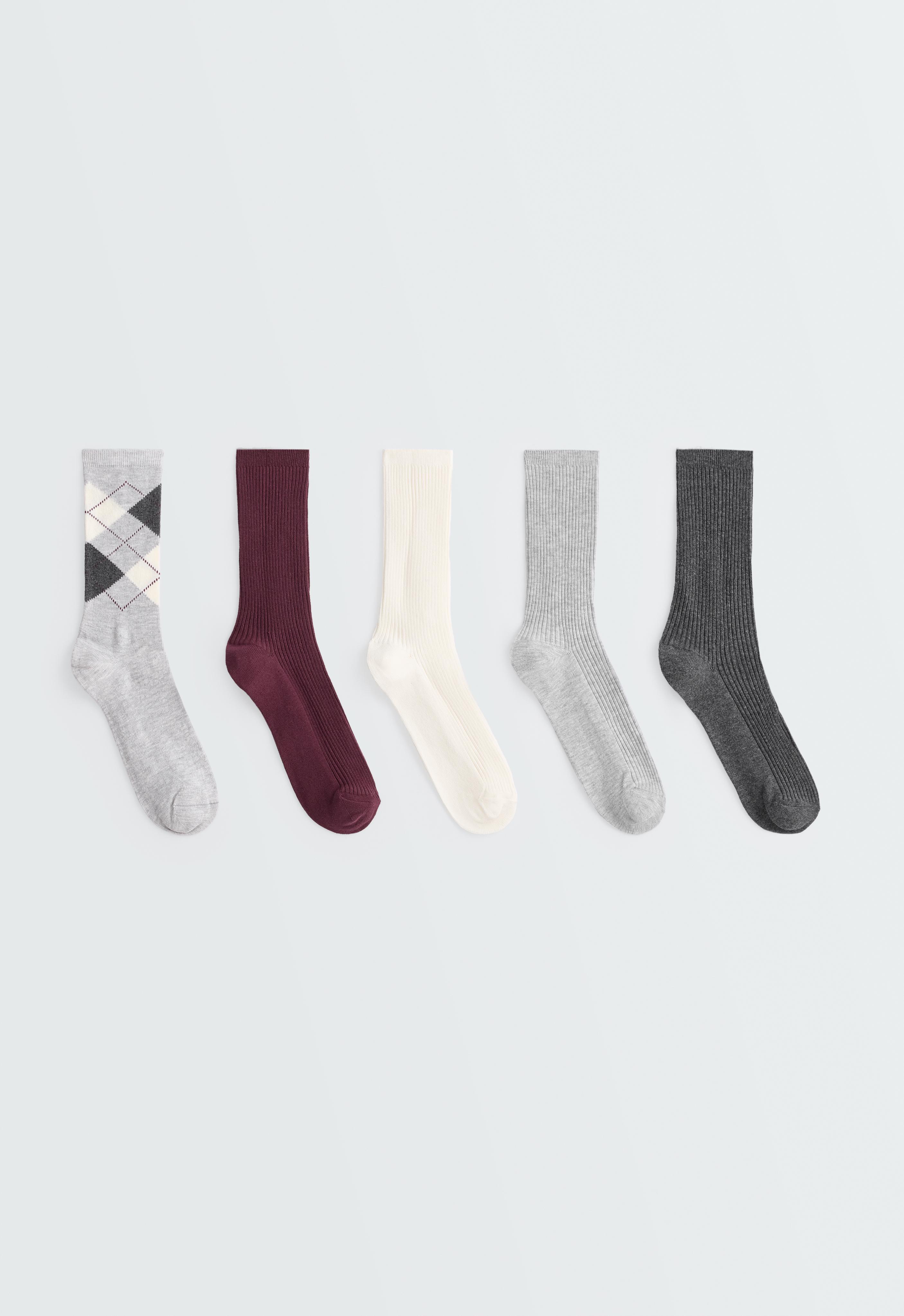 5-pair pack of Classic socks with cotton