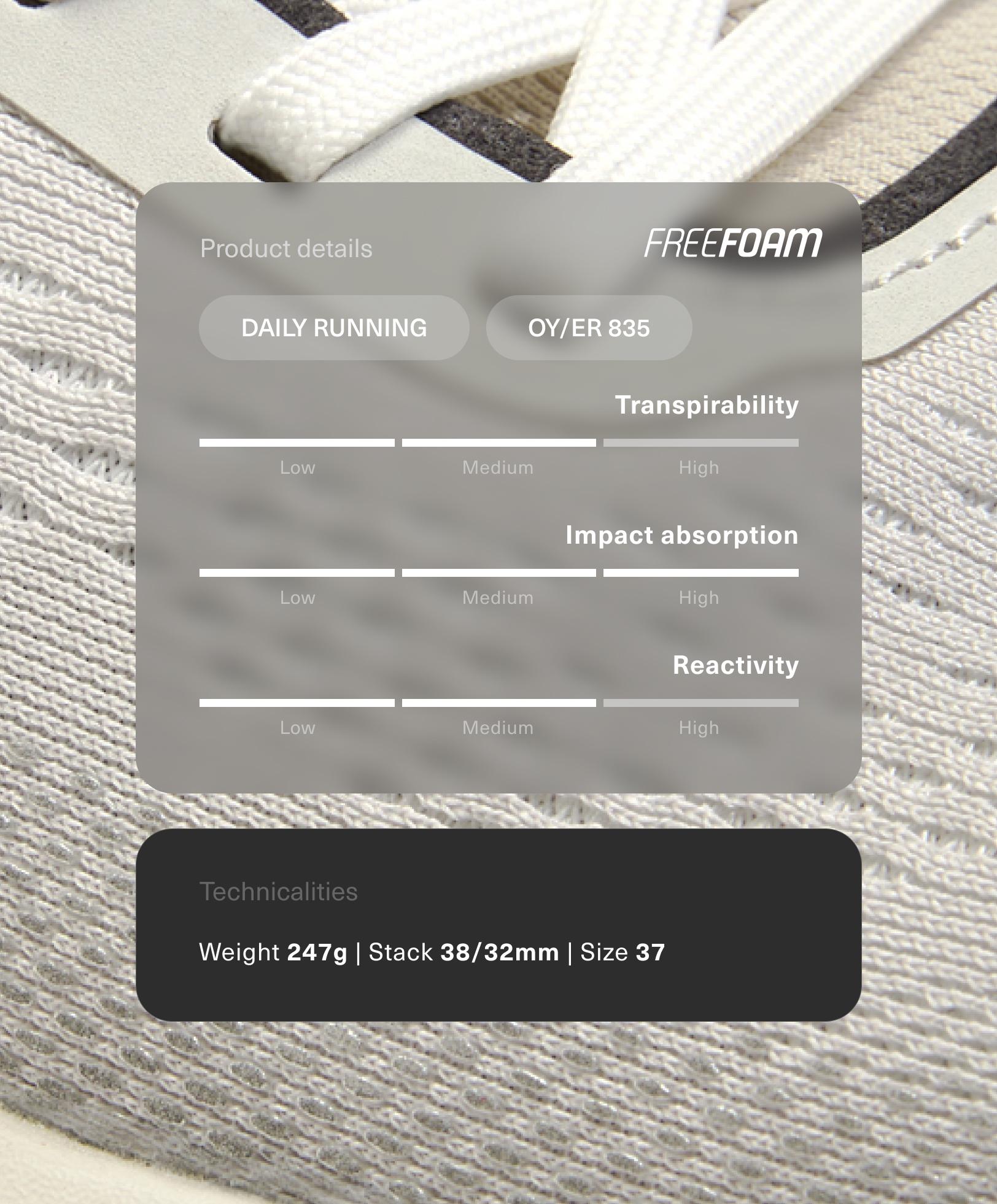 OY/ER 835 Running trainers OY/ER 835 Running trainers