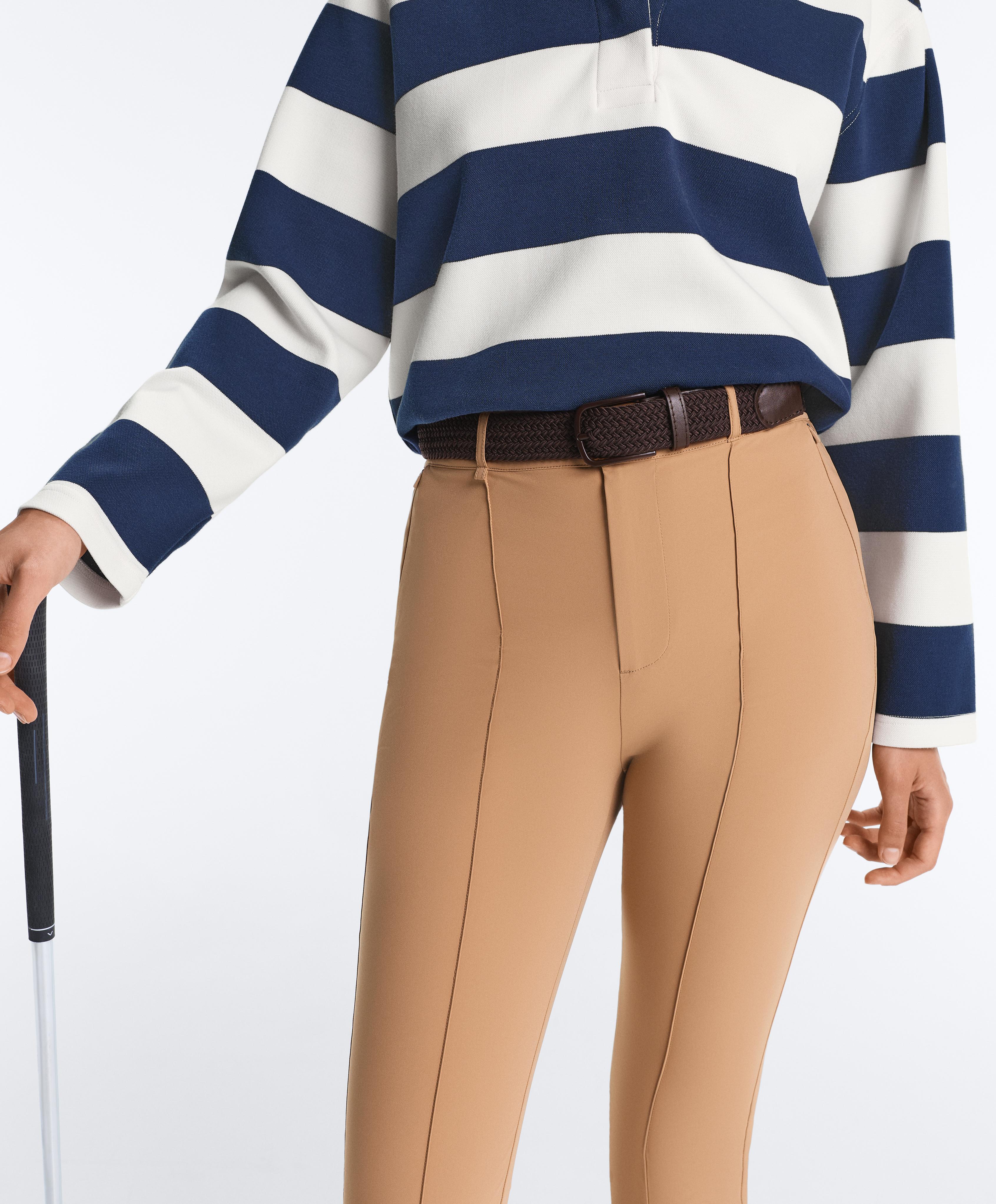 PLAITED ELASTIC BELT — BROWN