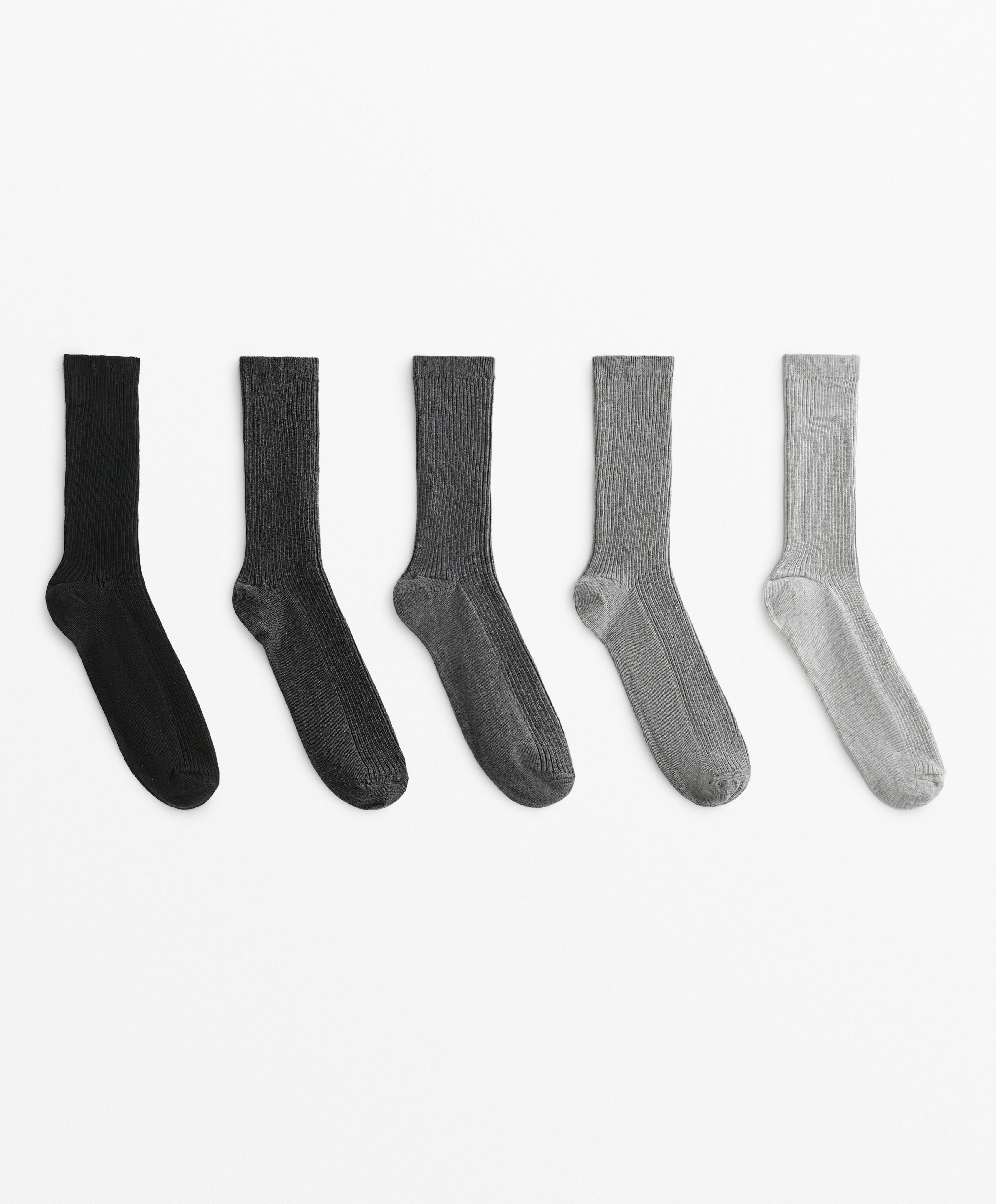 5 pairs of cotton blend classic socks