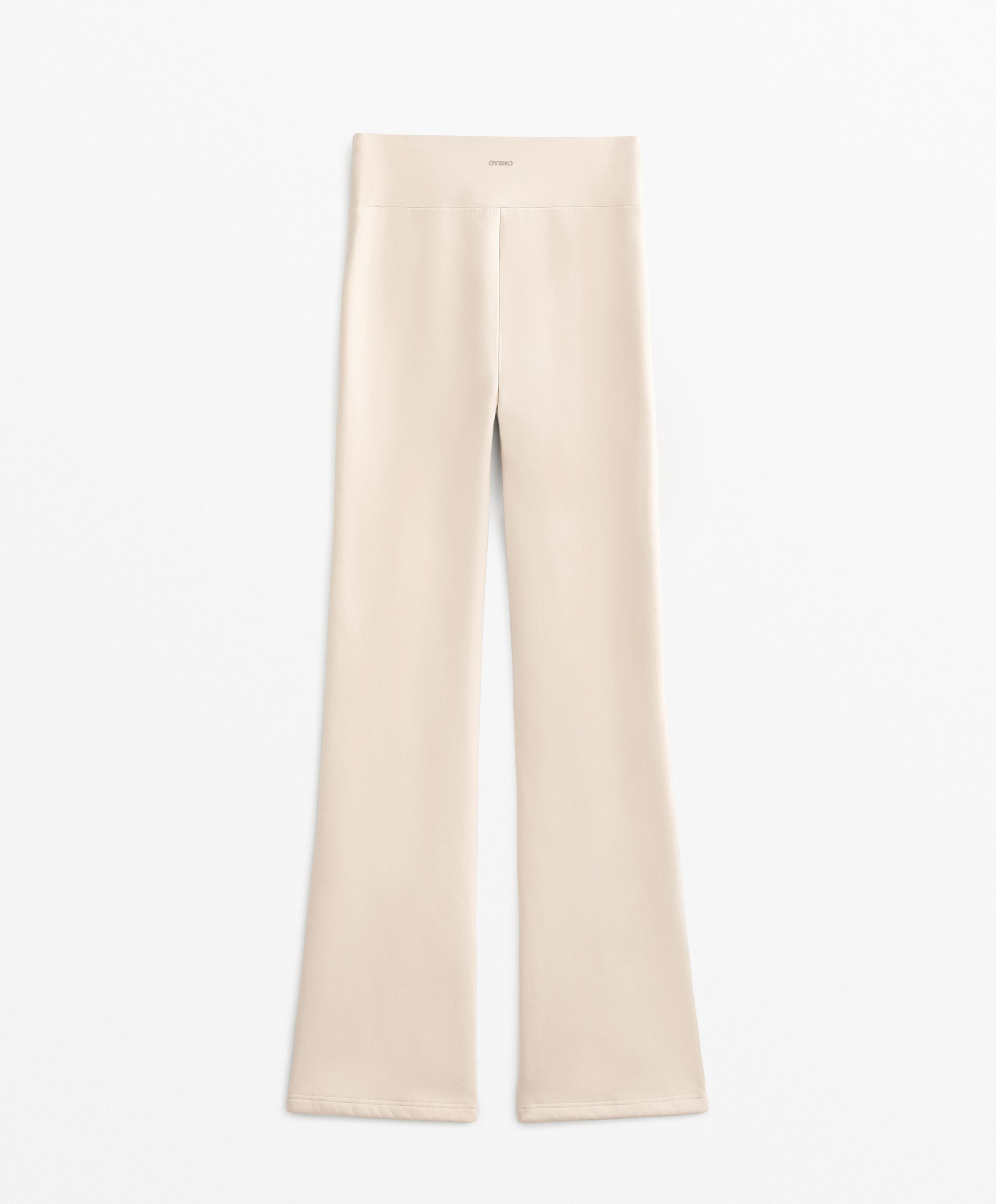 Super extra warm seamless bootcut trousers
