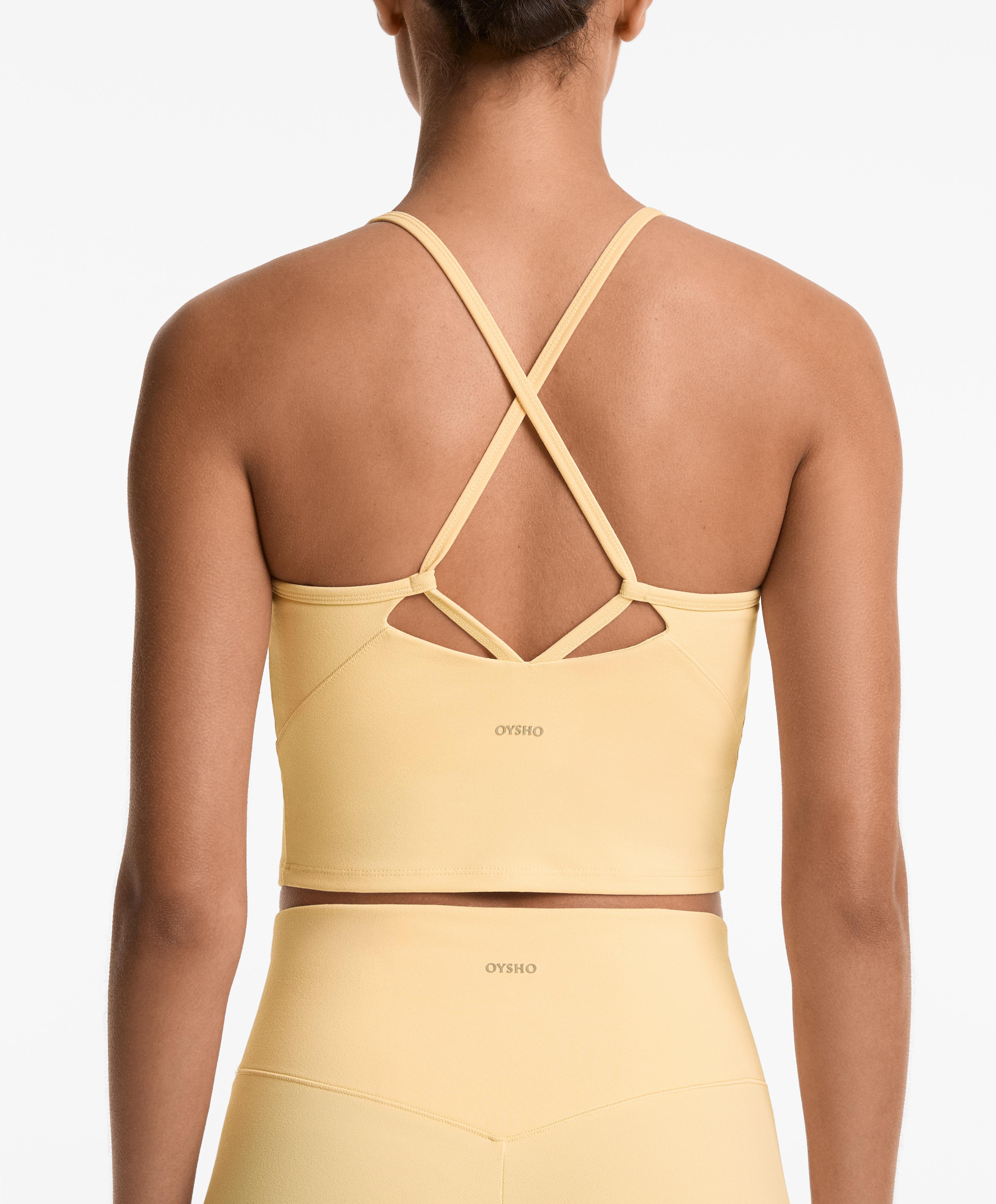 Tank top en polyamide au toucher cotonneux