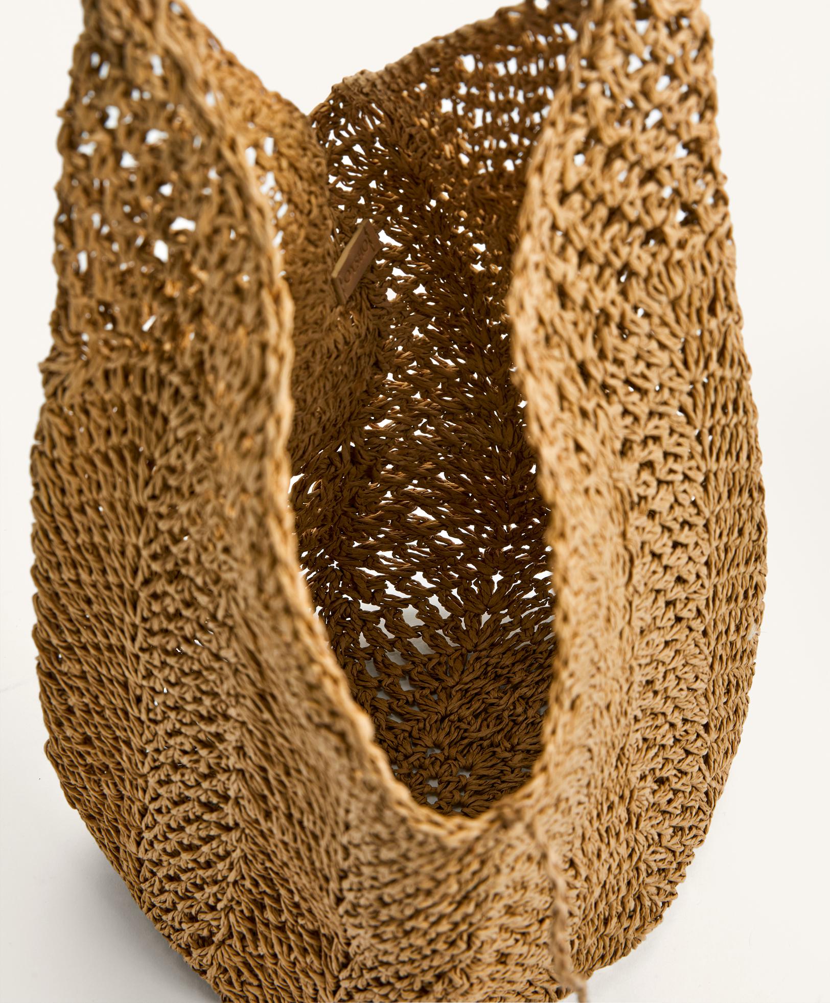 Tasche aus Häkelstoff - Sale Tasche aus Häkelstoff - Sale