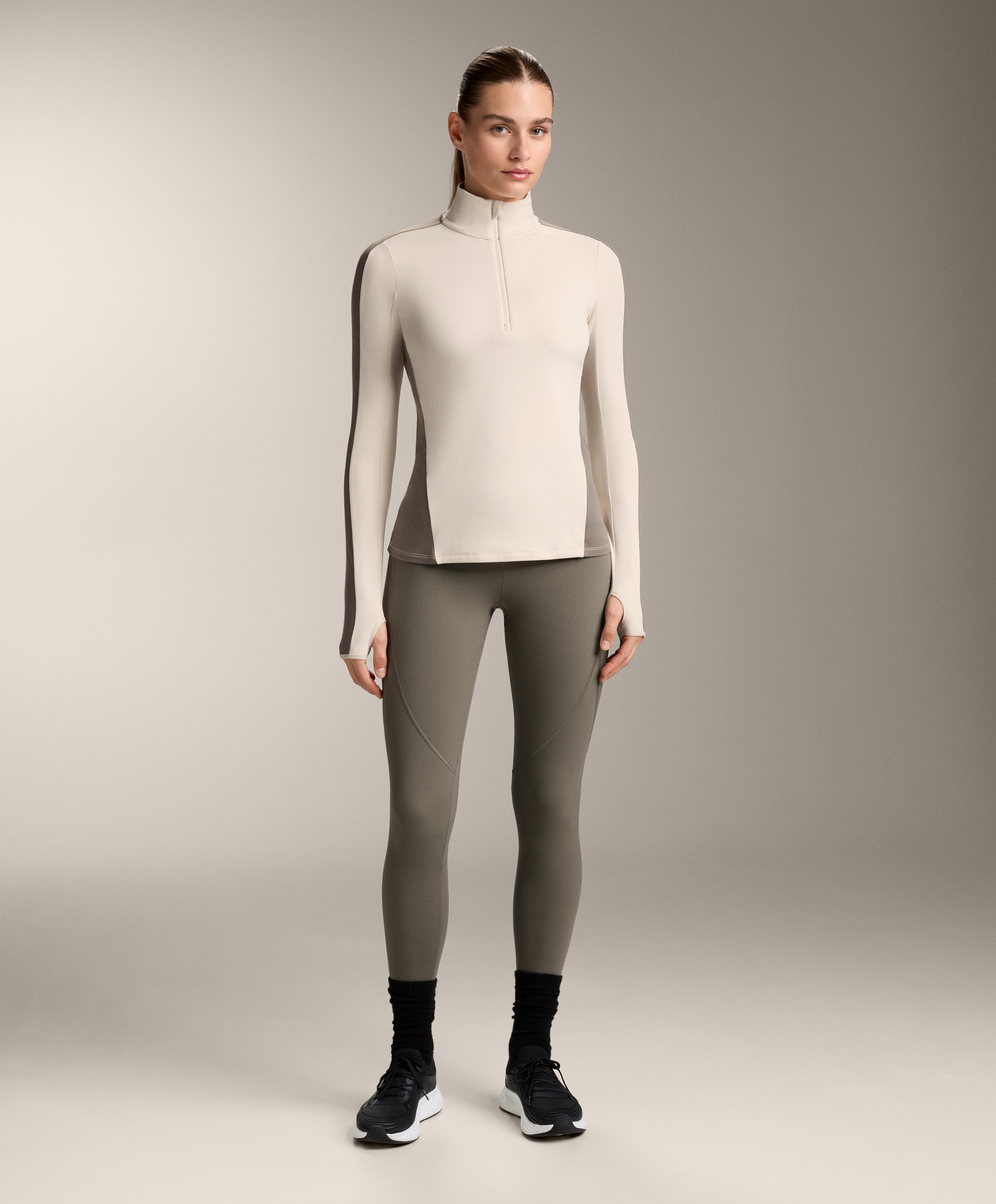 T-shirt thermique base layer demi-zip T-shirt thermique base layer demi-zip