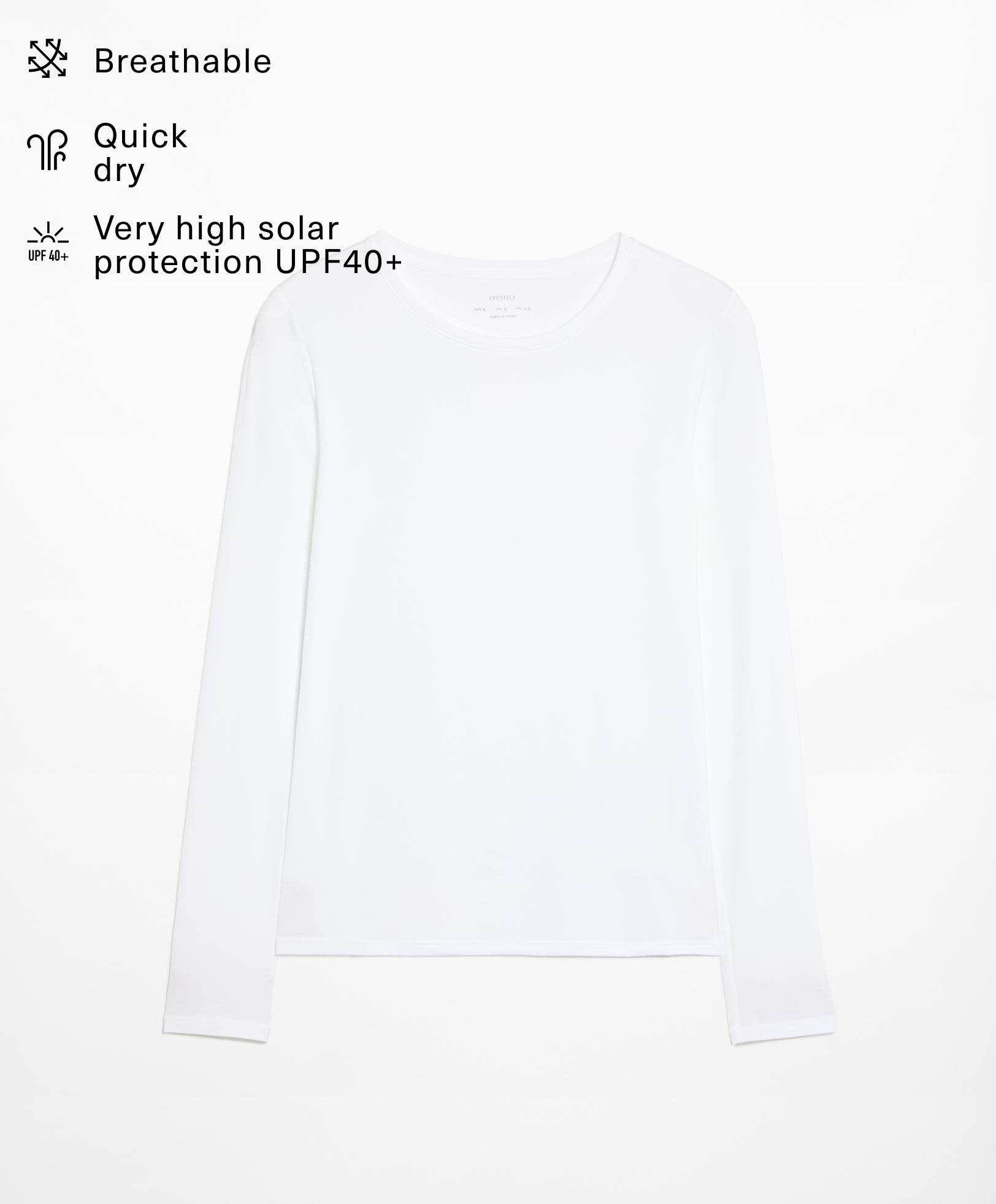 Long-sleeved technical T-shirt