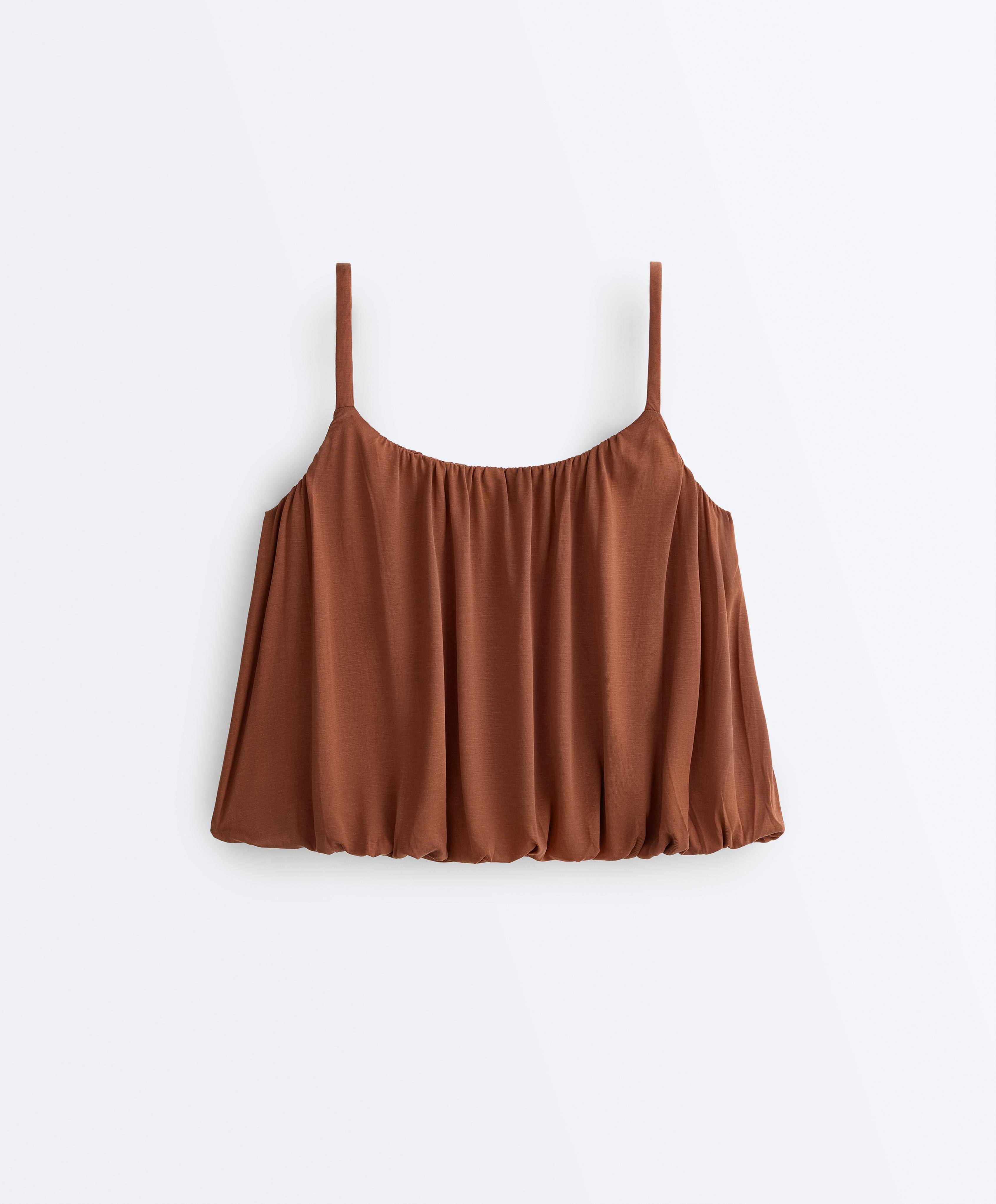 Modal blend strappy top Modal blend strappy top