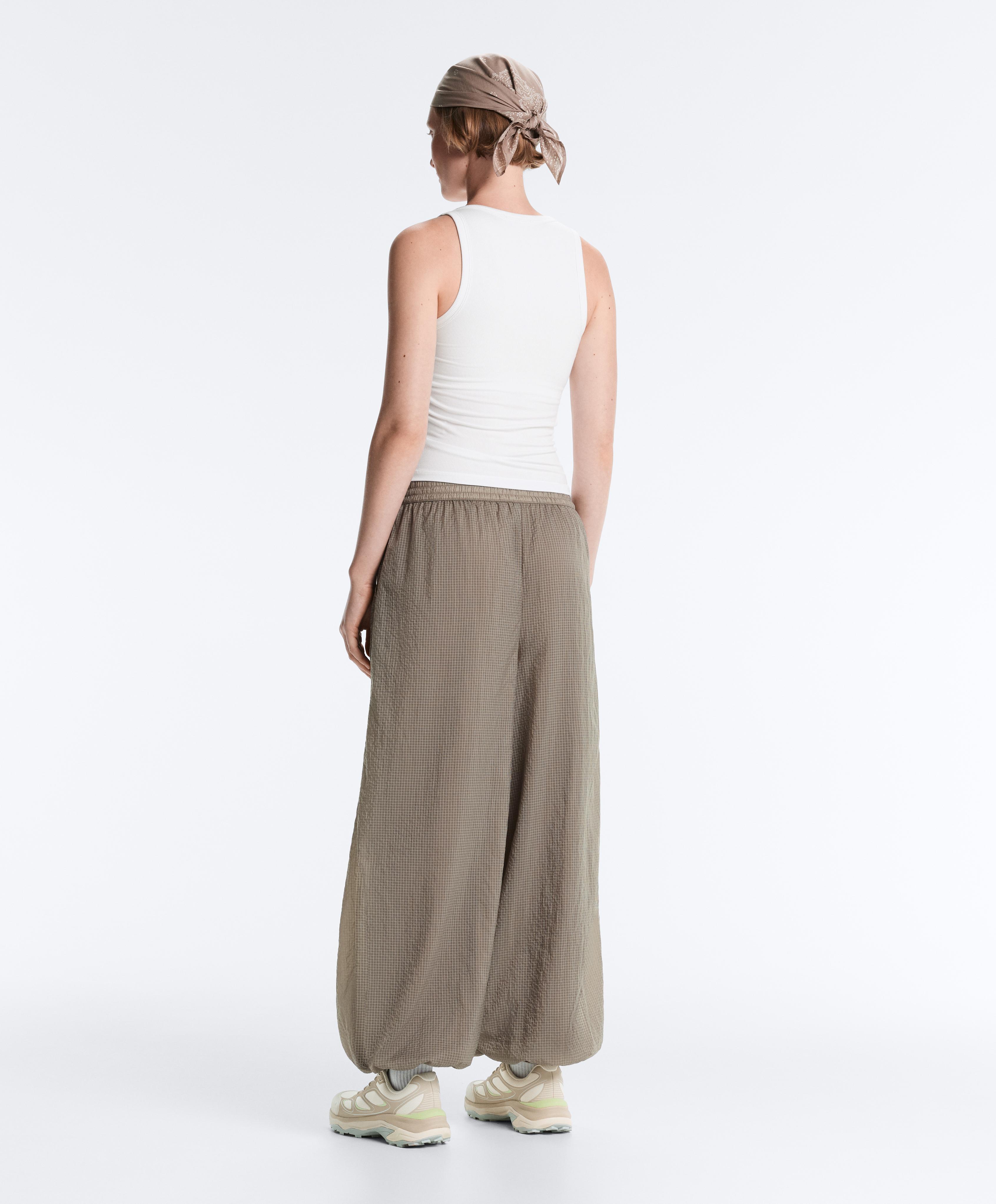 Rib modal blend tank top — WHITE