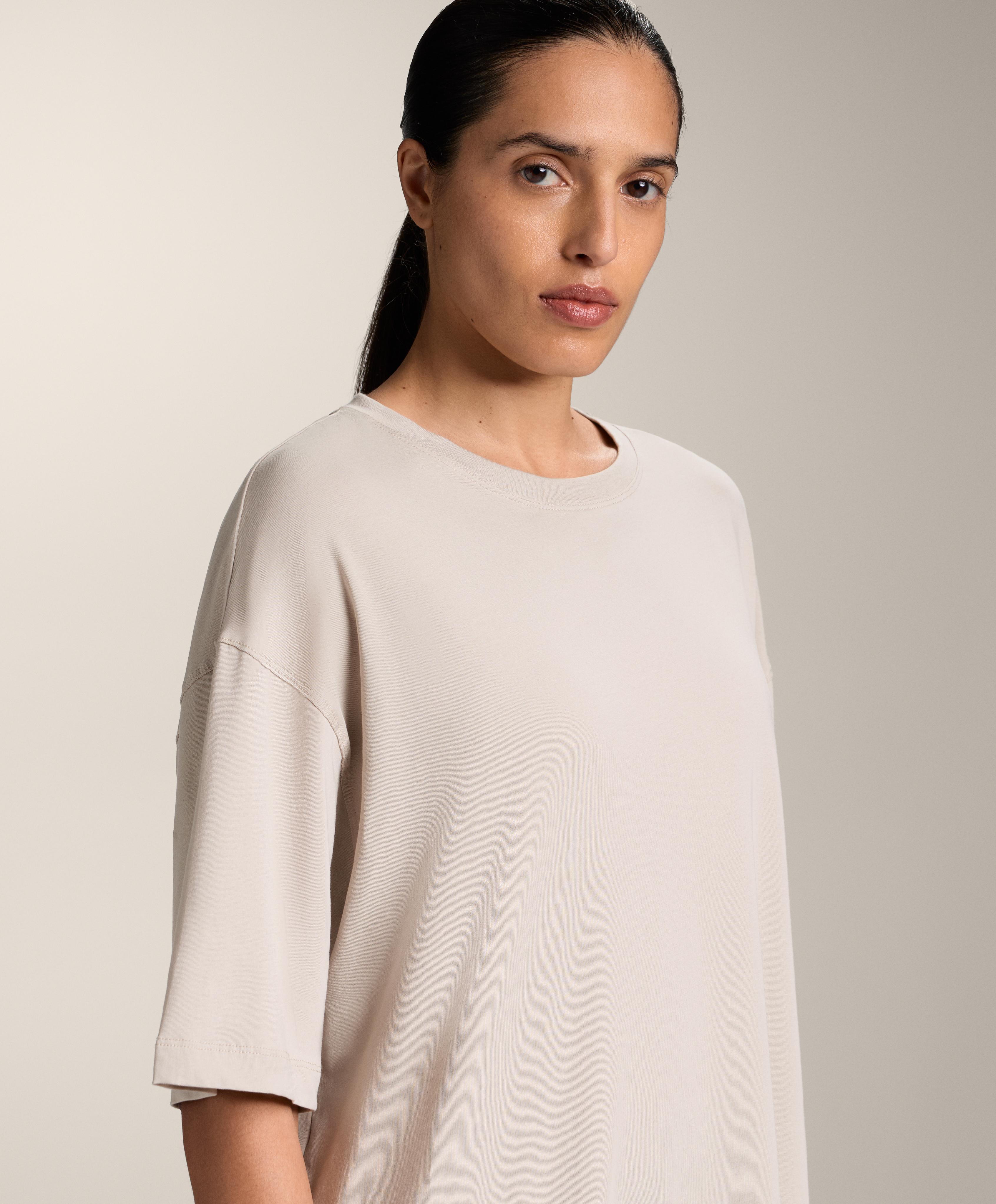 Short sleeve cotton blend T-shirt Short sleeve cotton blend T-shirt