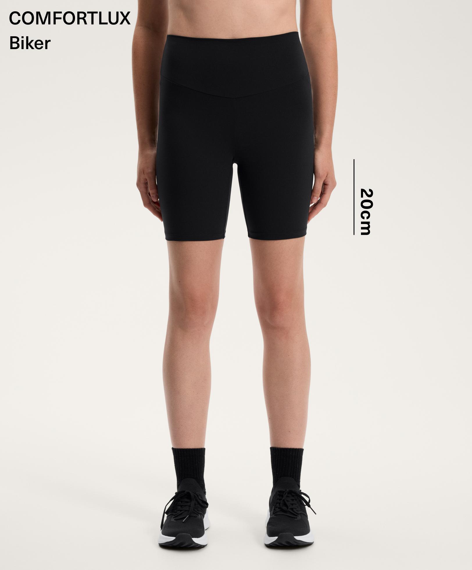 Comfortlux high-rise 20cm biker leggings