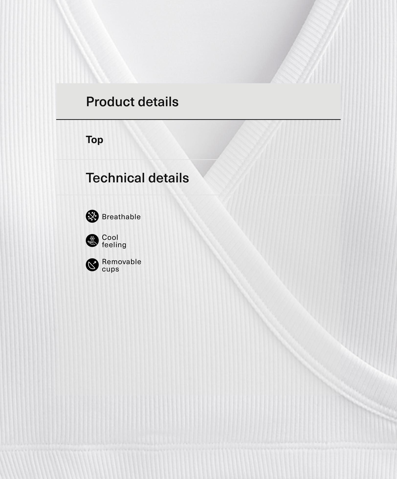 Tank top croisé rib mélange modal Tank top croisé rib mélange modal