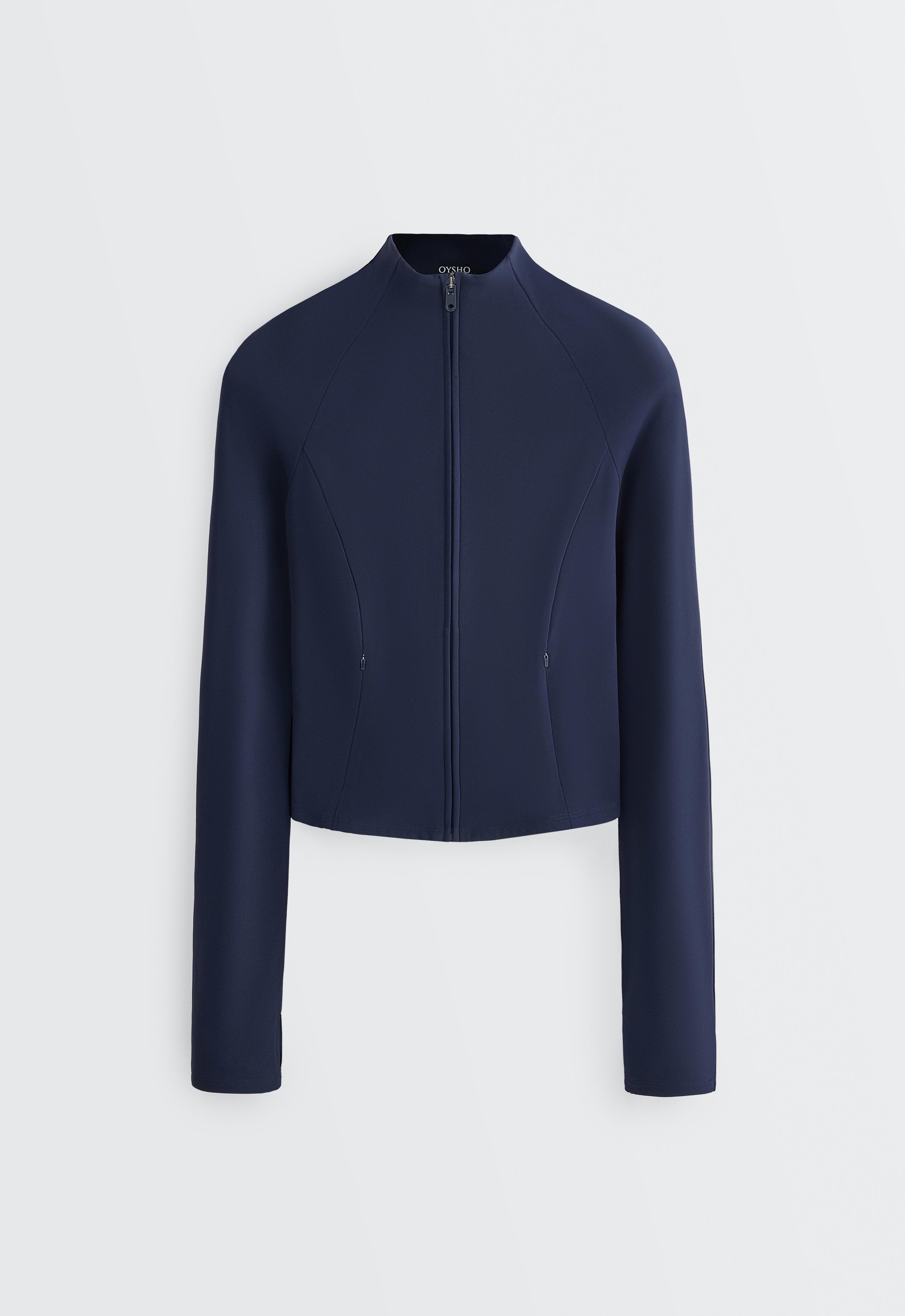 Light warm technical jacket - NAVY BLUE