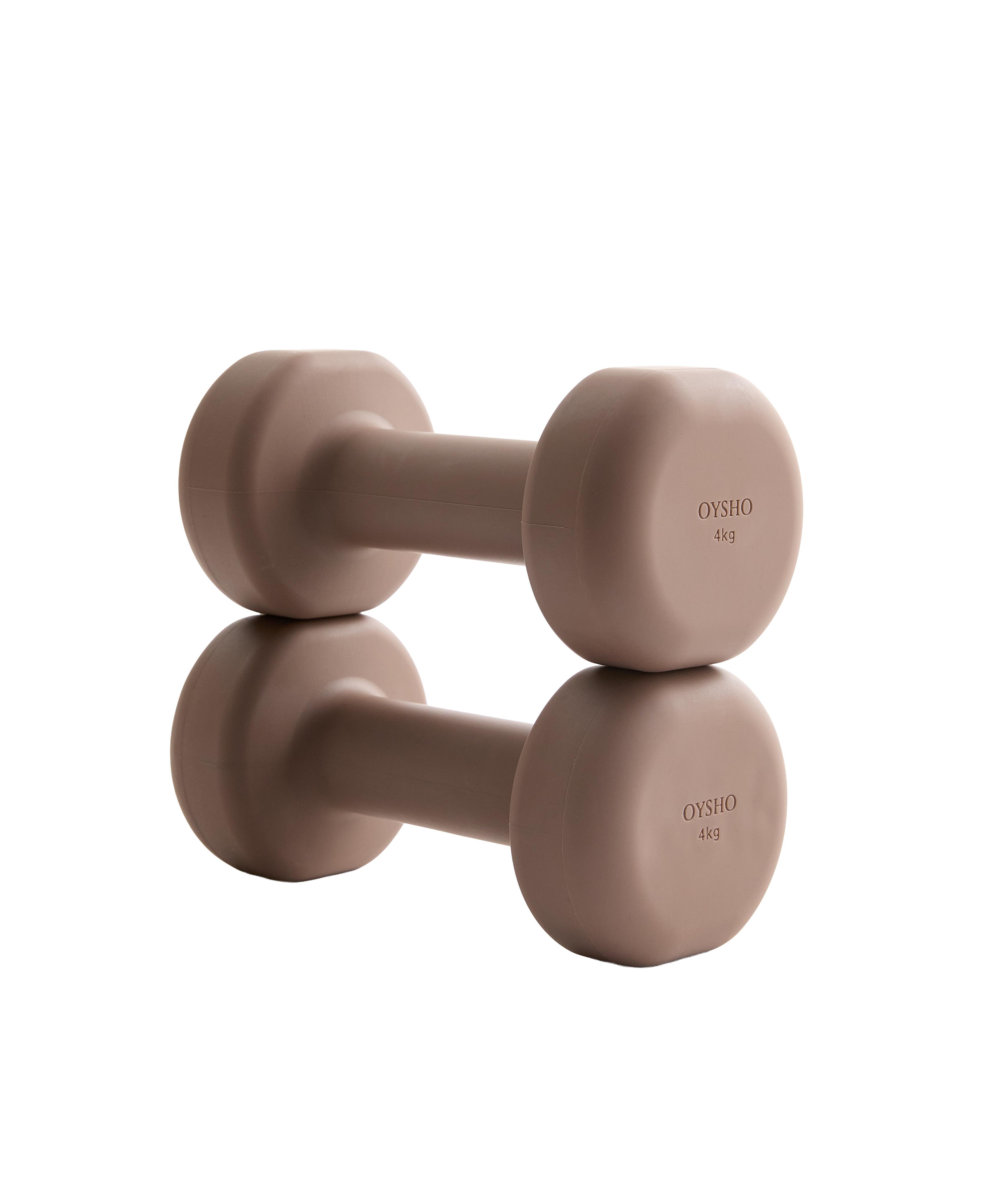 2 x 4kg dumbbells — DARK MINK