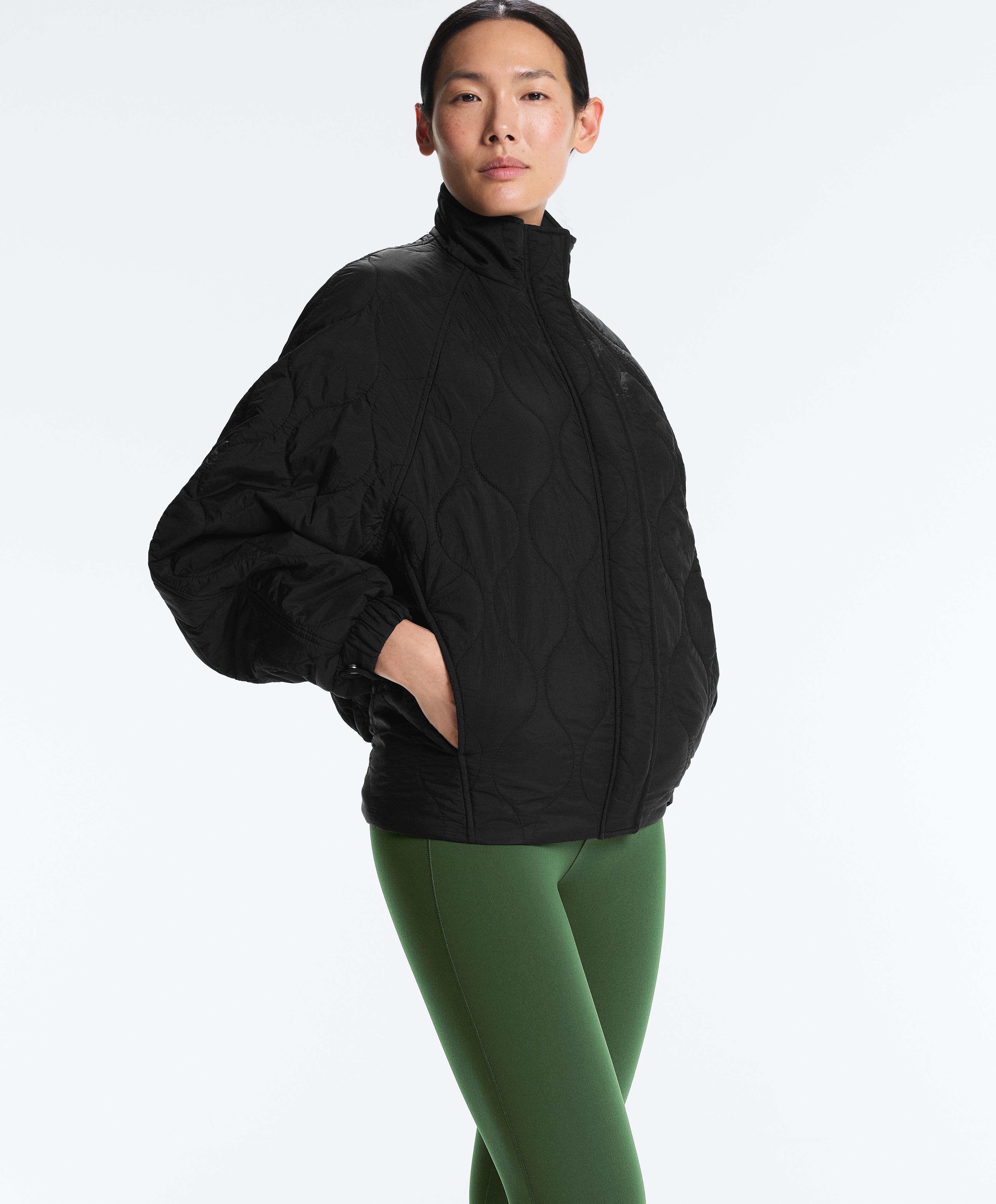 Water-repellent FELLEX® AEROGEL padded jacket — BLACK