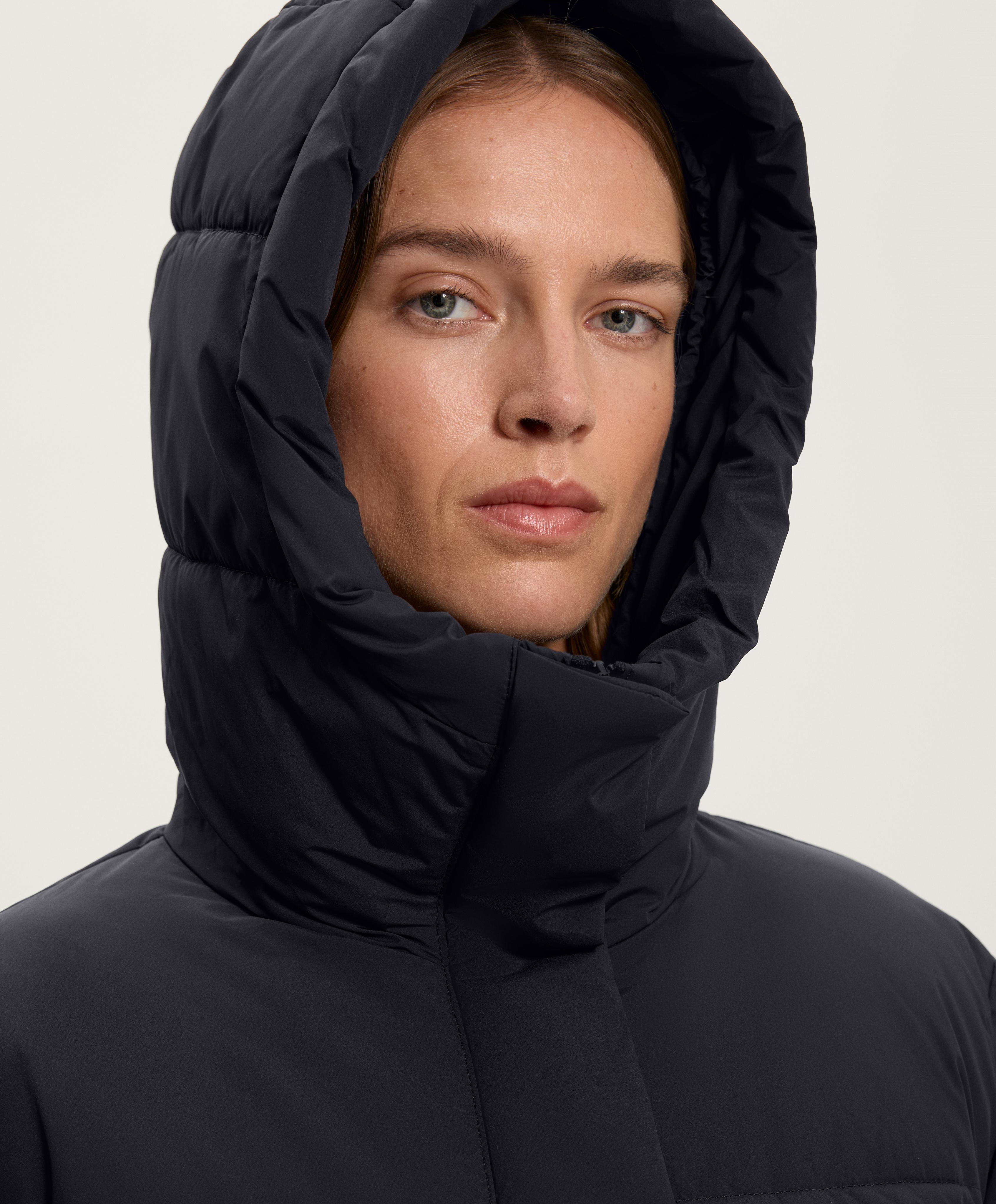 Primaloft® water-repellent padded jacket — BLACK