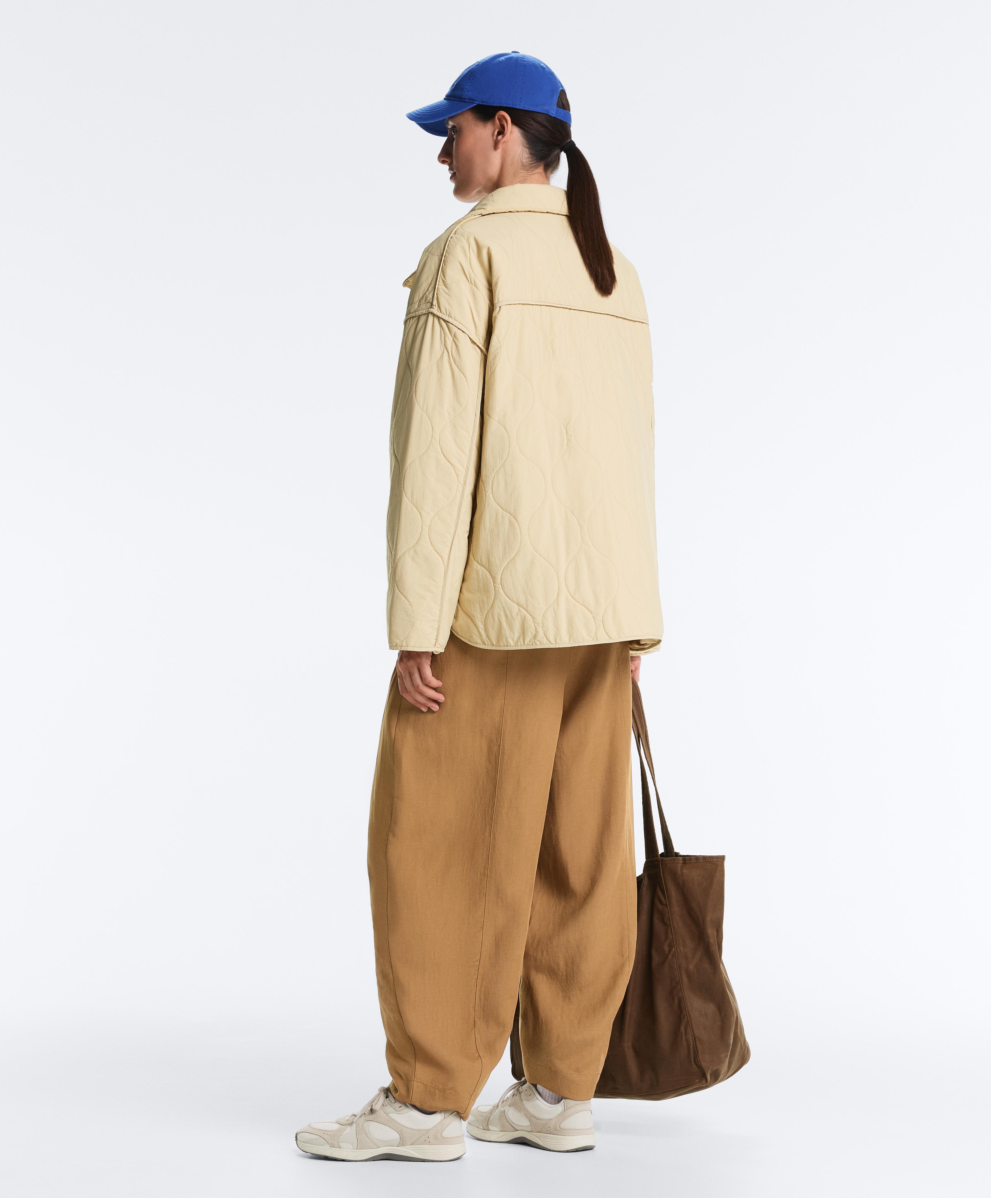 Water-repellent FELLEX® AEROGEL padded jacket — BEIGE