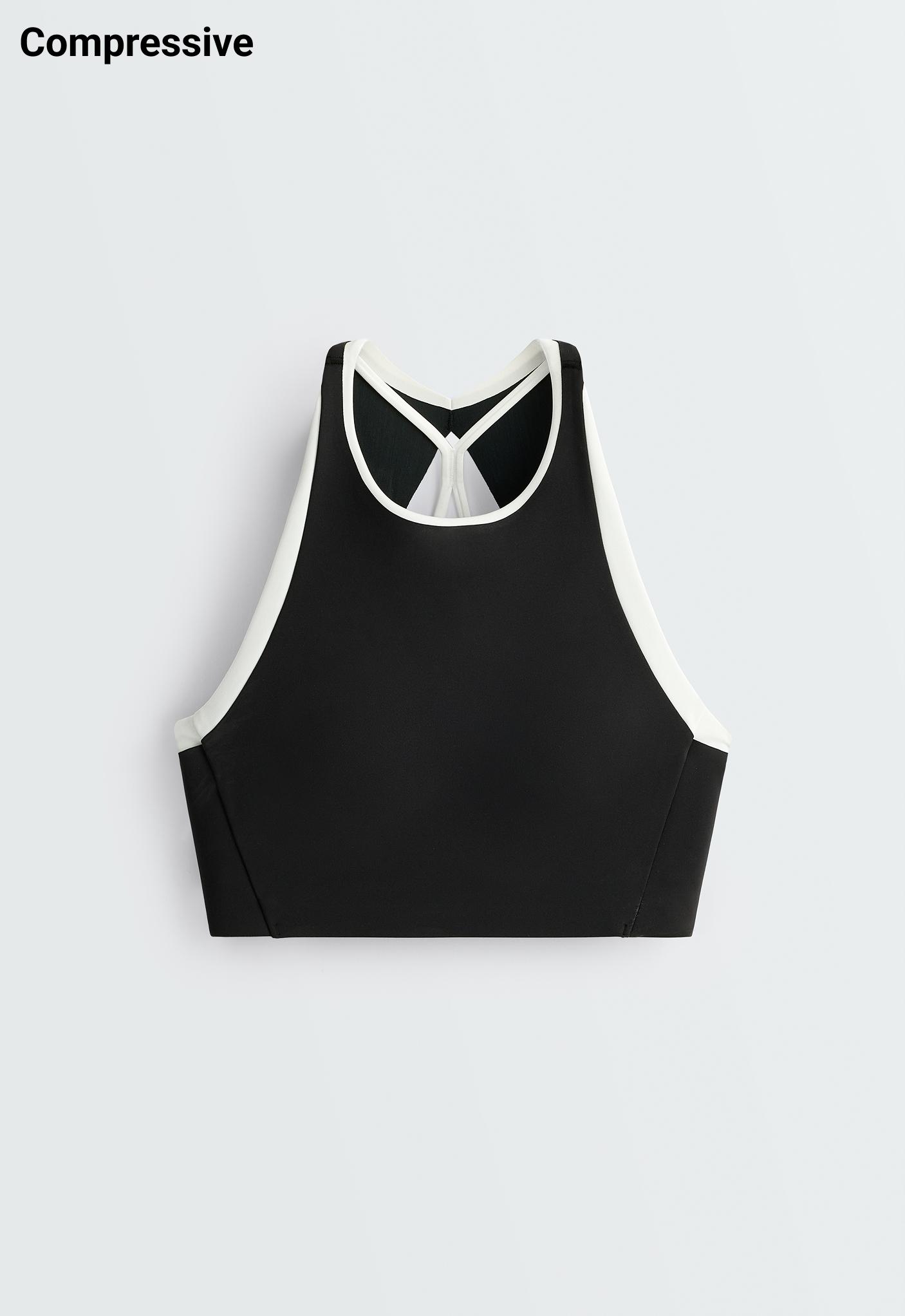 Tank top Compressive sa blokovima boja Tank top Compressive sa blokovima boja