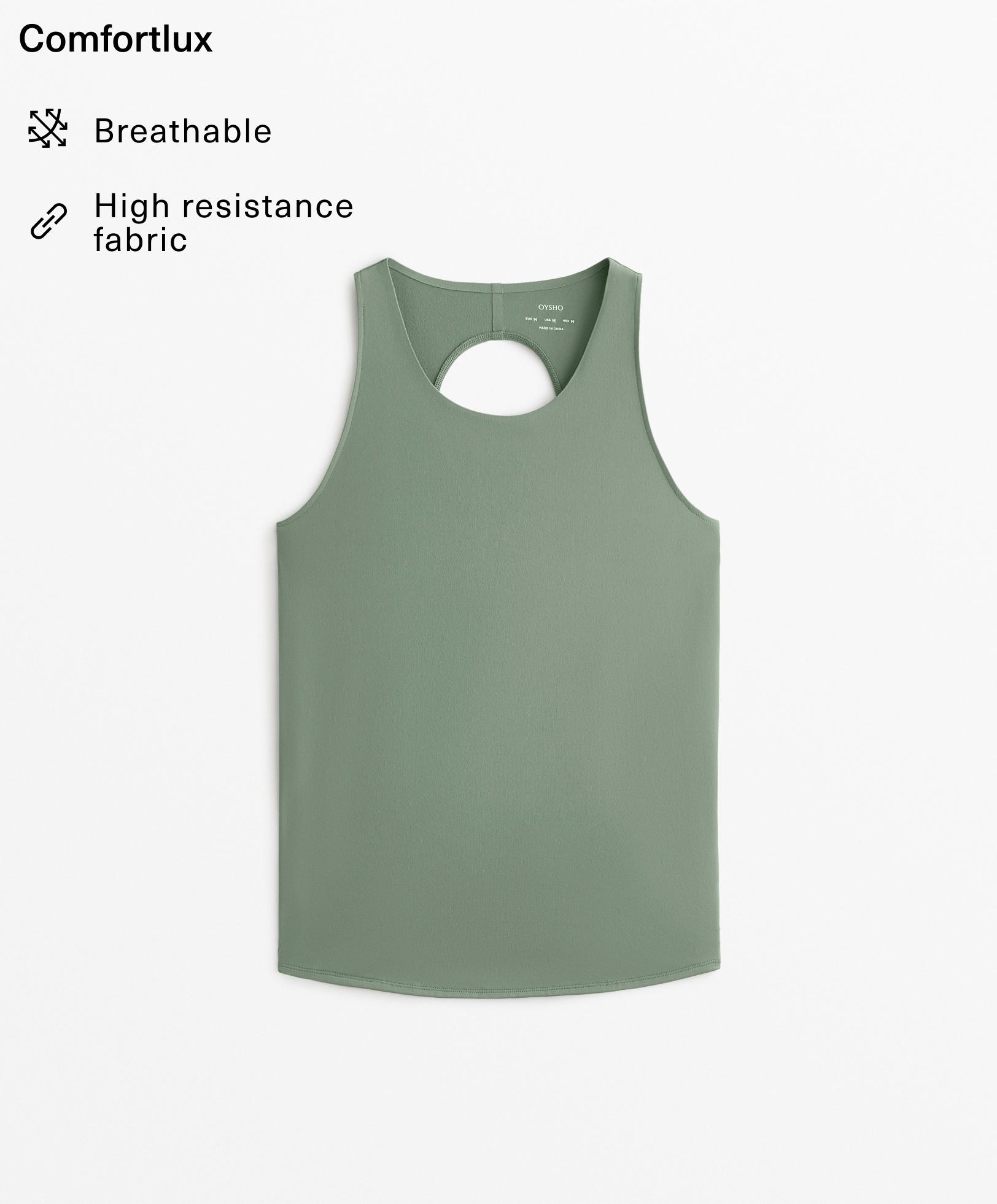 T-shirt, cross back, comfortlux