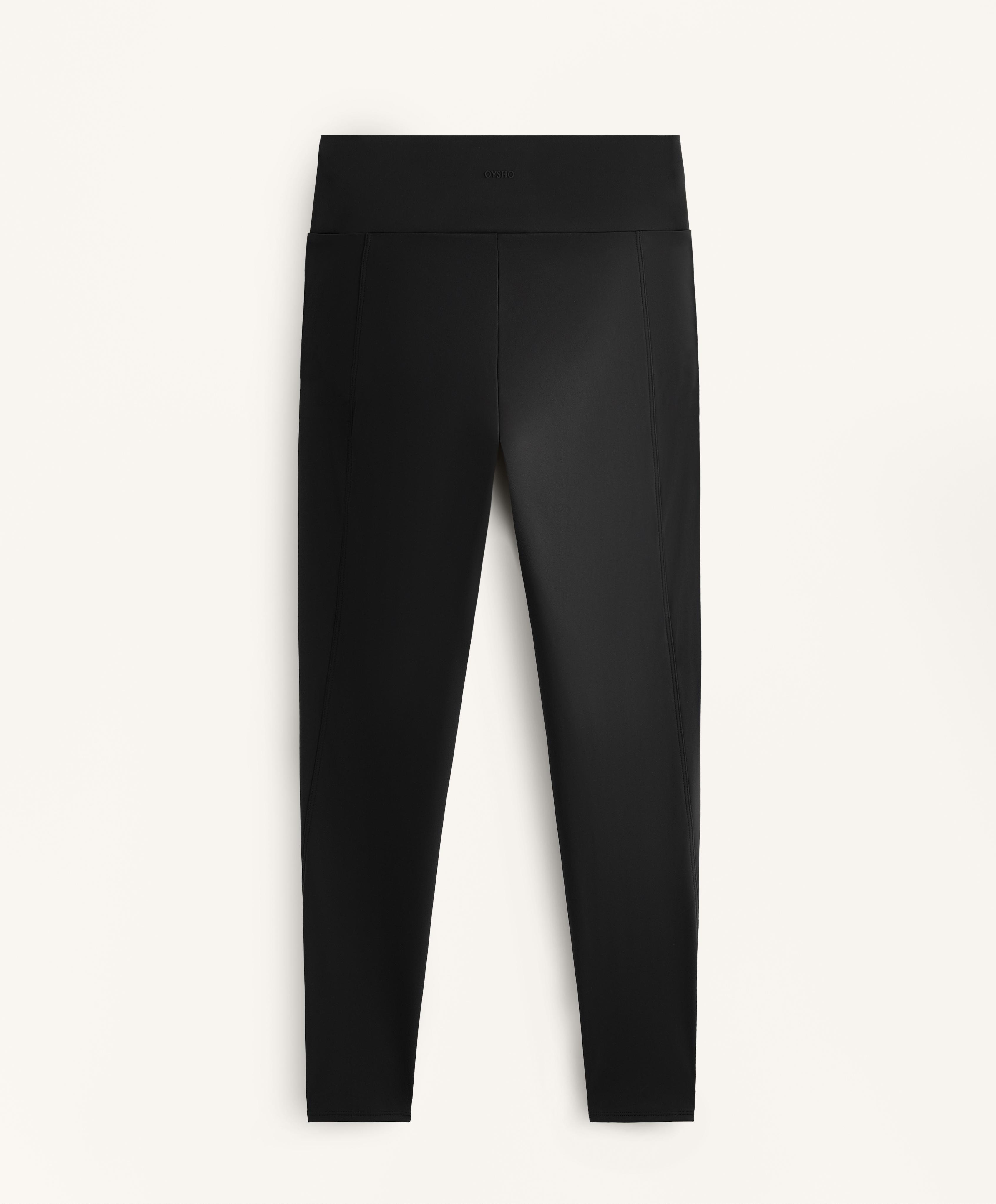 Light Touch pockets high-rise 65cm ankle-length leggings